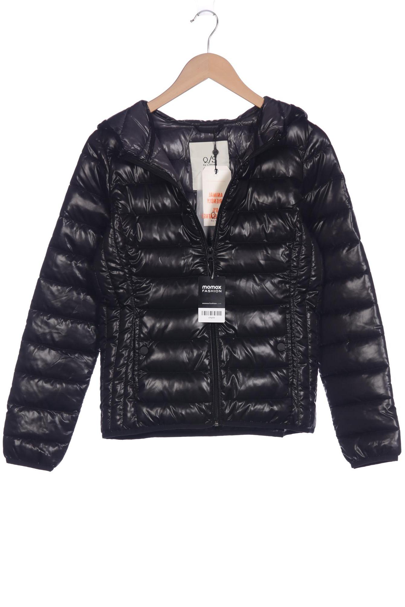 

s.Oliver Damen Jacke, schwarz, Gr. 36