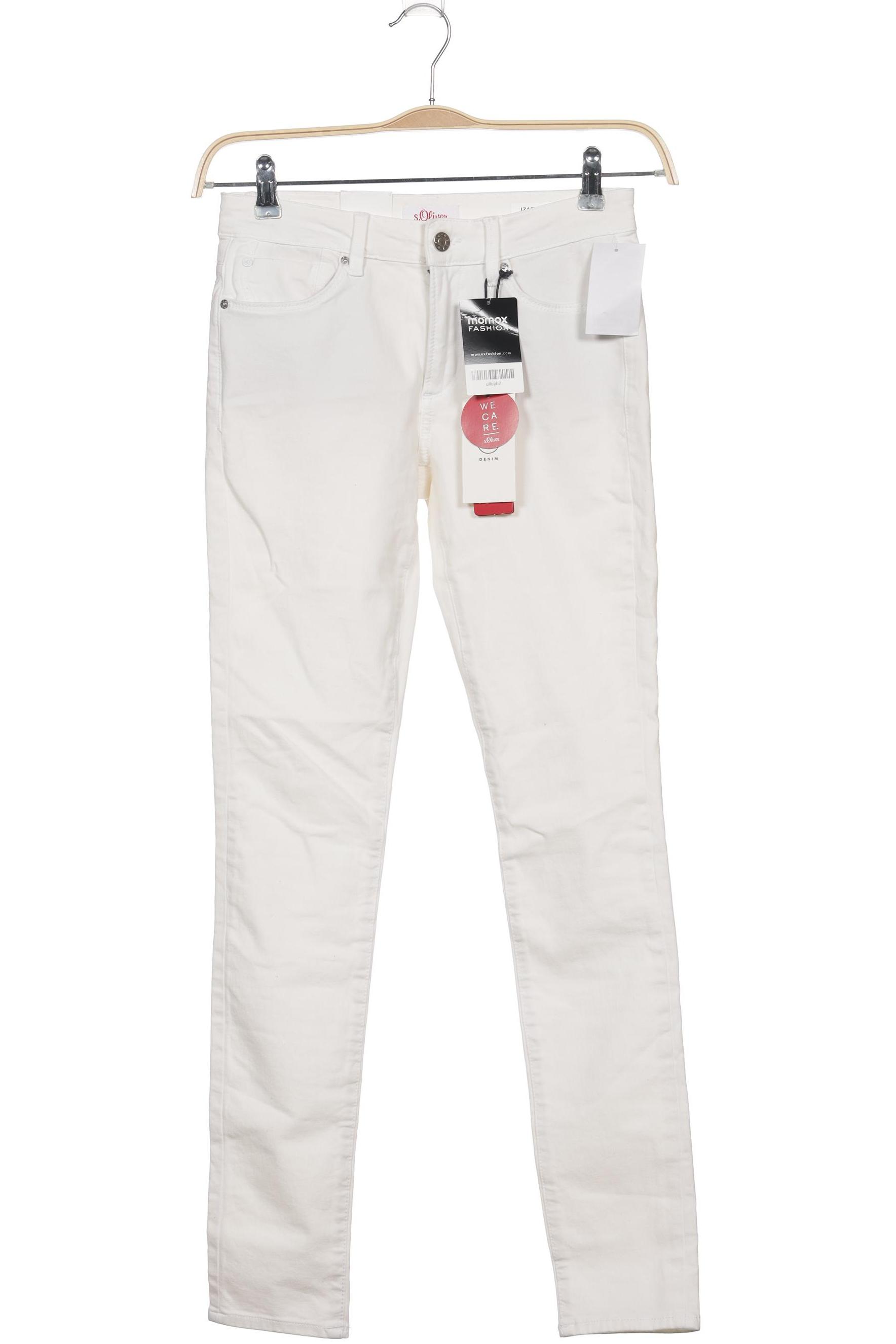 

s.Oliver Damen Jeans, weiß, Gr. 34