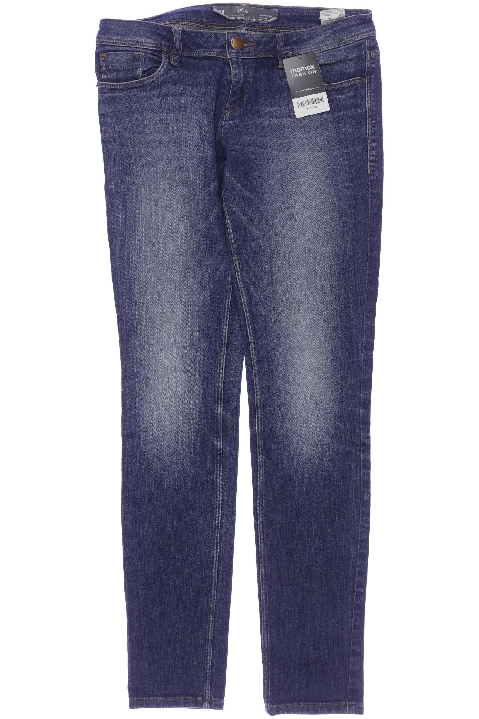 

s.Oliver Damen Jeans, blau, Gr. 28