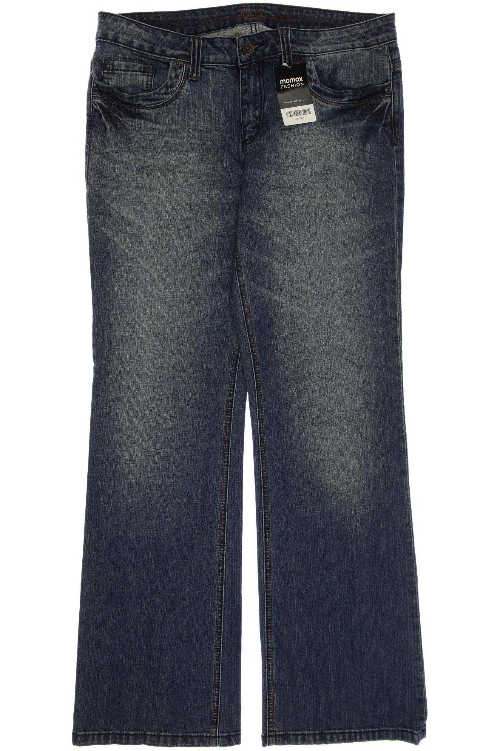 

s.Oliver Damen Jeans, blau