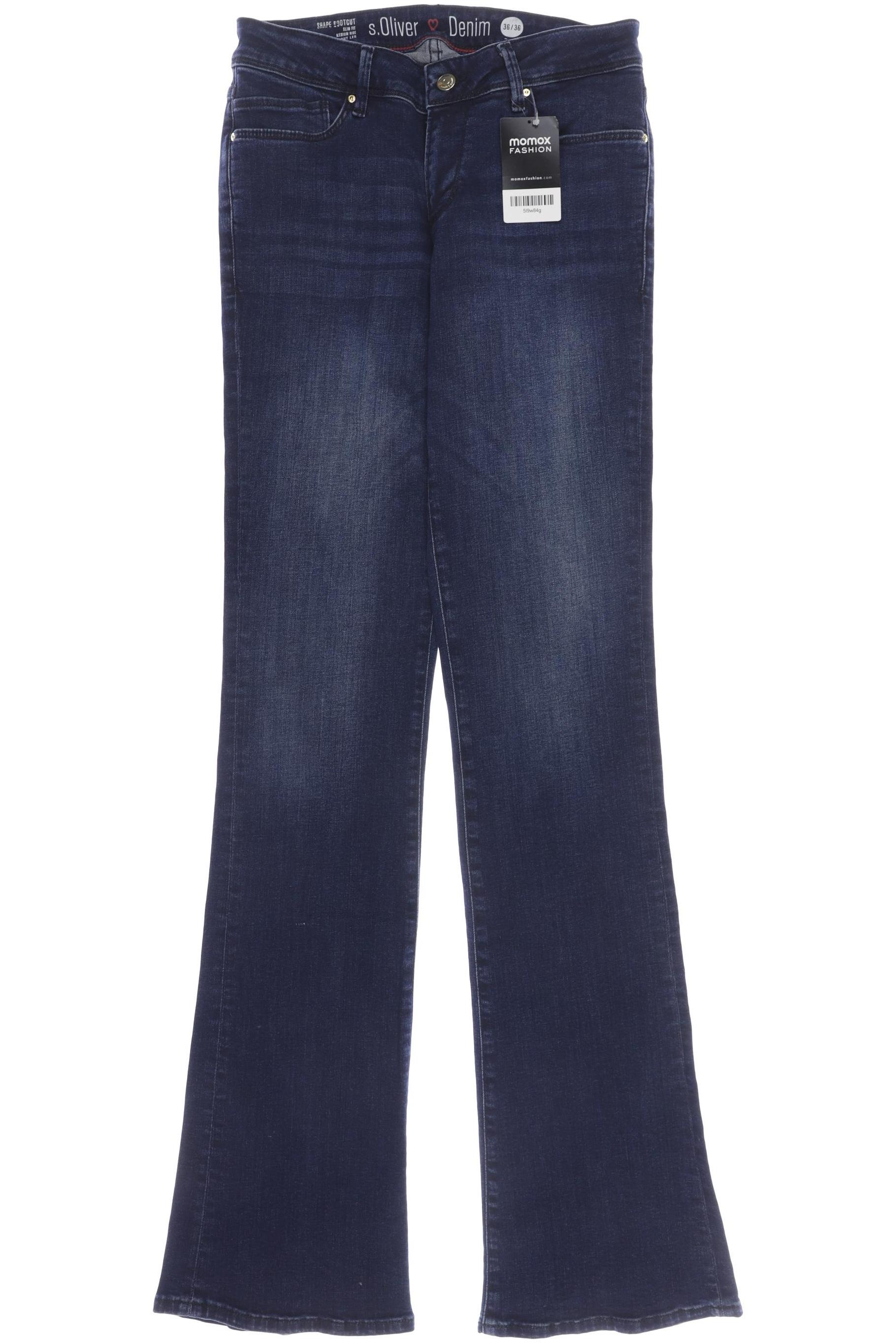 

s.Oliver Damen Jeans, marineblau, Gr. 36