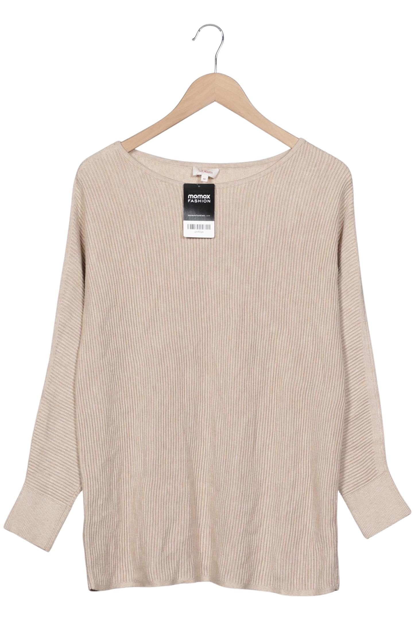 

s.Oliver Damen Pullover, beige, Gr. 42