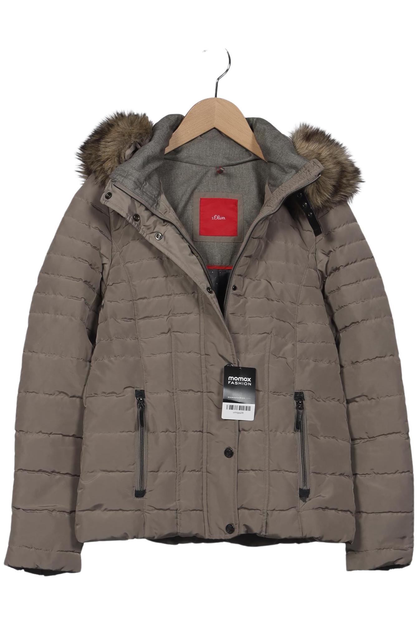 

s.Oliver Damen Jacke, beige, Gr. 34