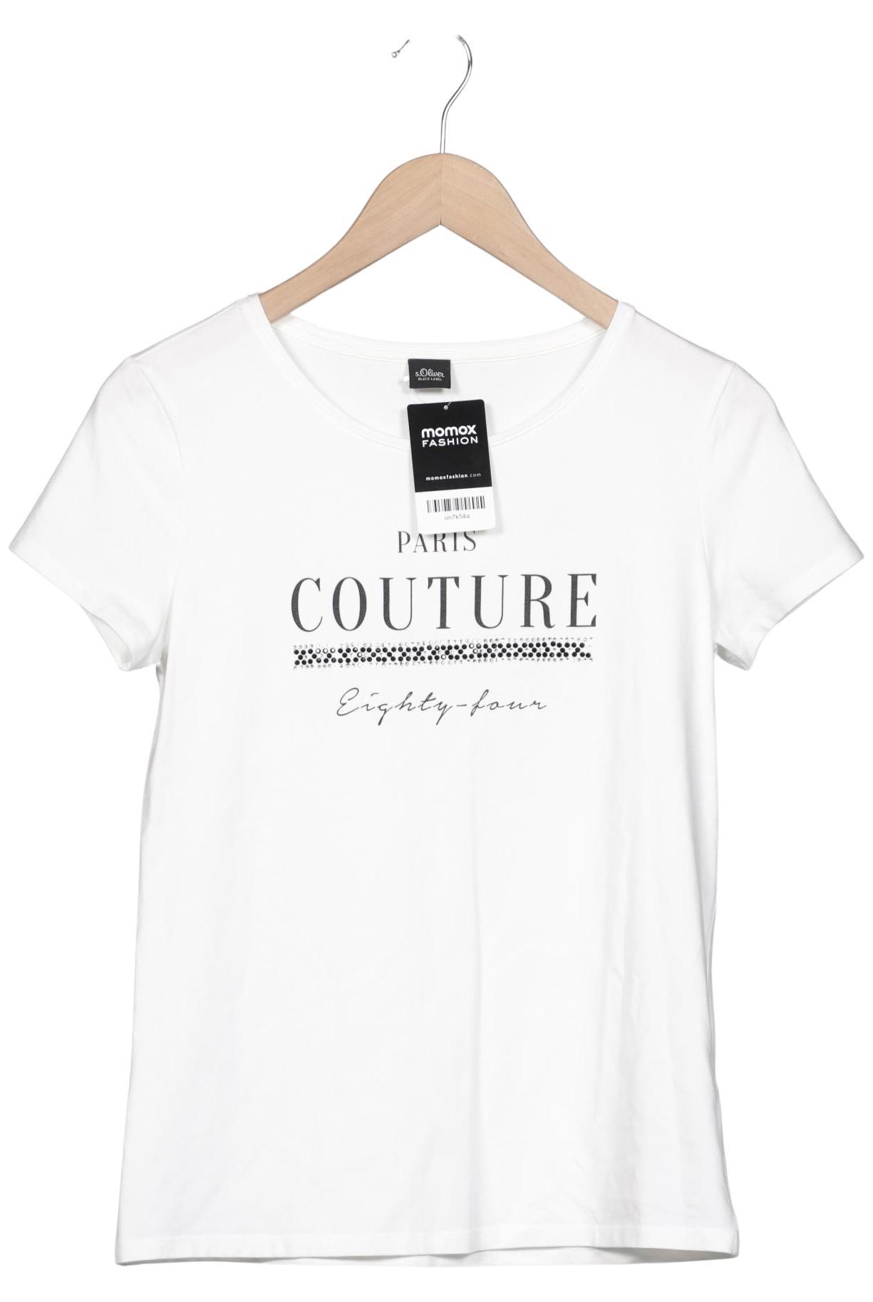 

s.Oliver Damen T-Shirt, weiß, Gr. 36