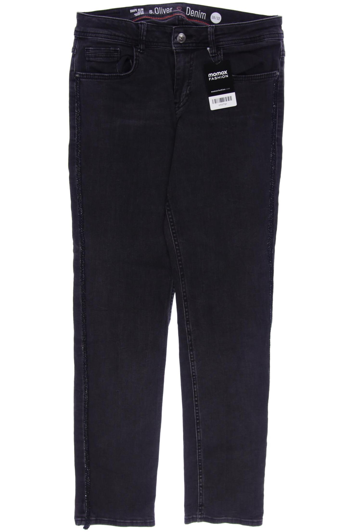 

s.Oliver Damen Jeans, grau
