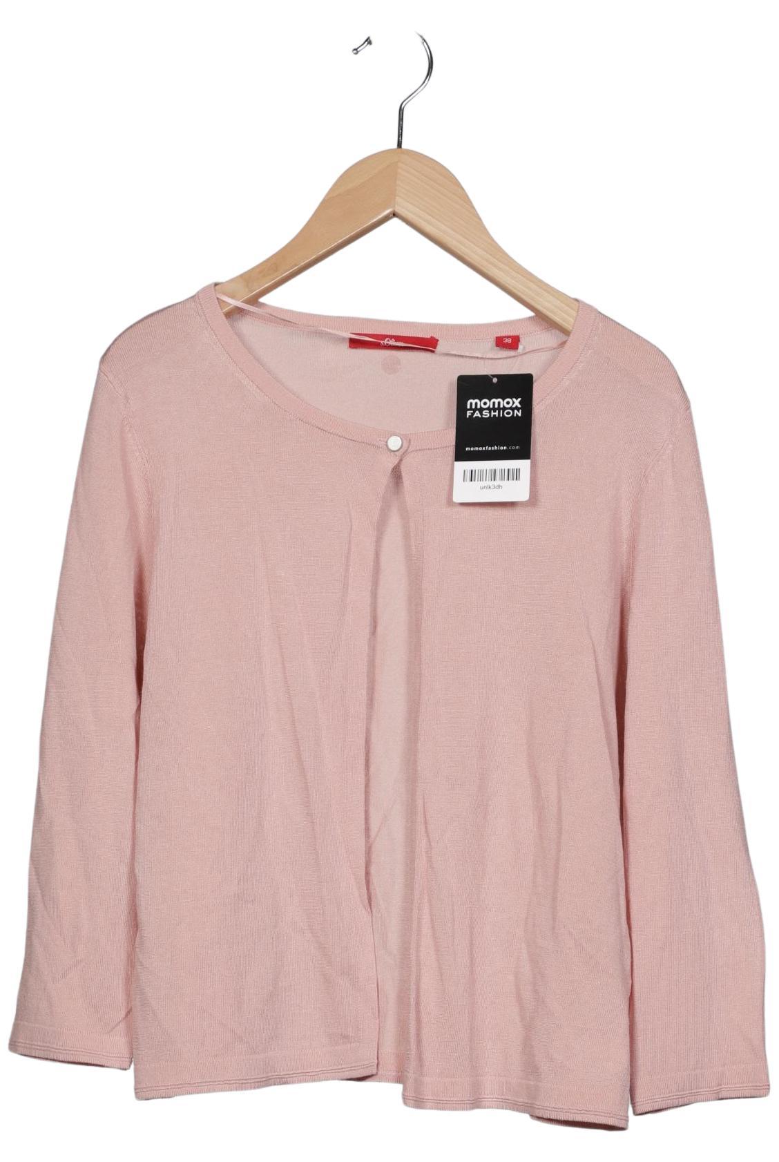 

s.Oliver Damen Strickjacke, pink, Gr. 38
