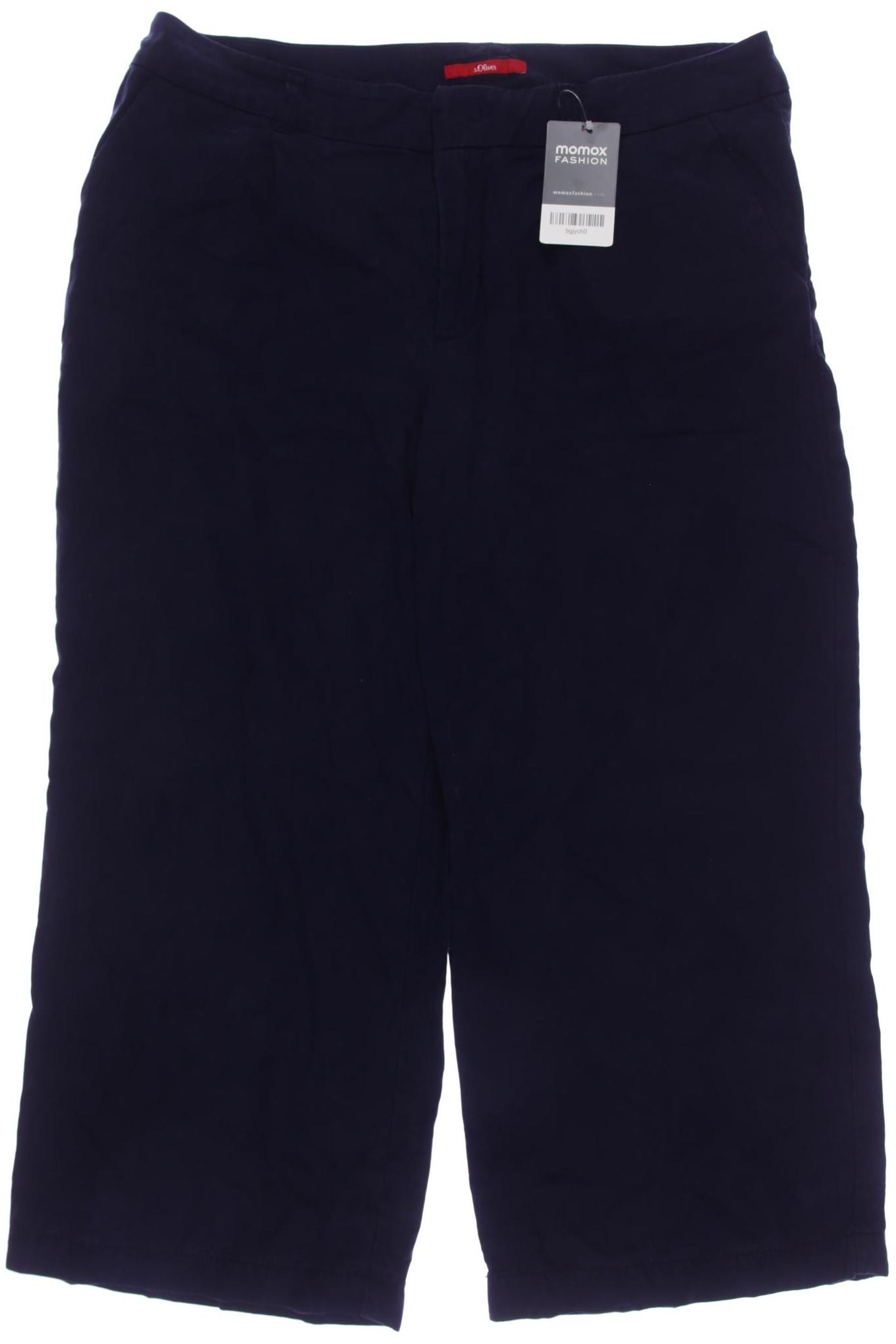 

s.Oliver Damen Stoffhose, marineblau, Gr. 42