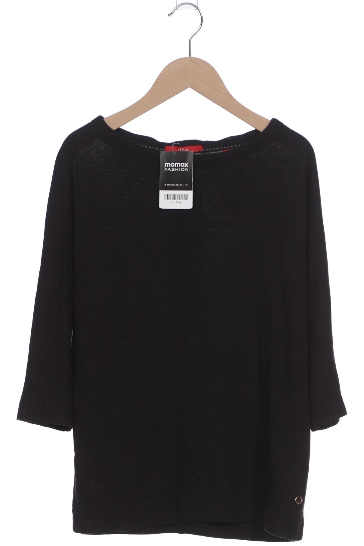 

s.Oliver Damen Pullover, schwarz, Gr. 36