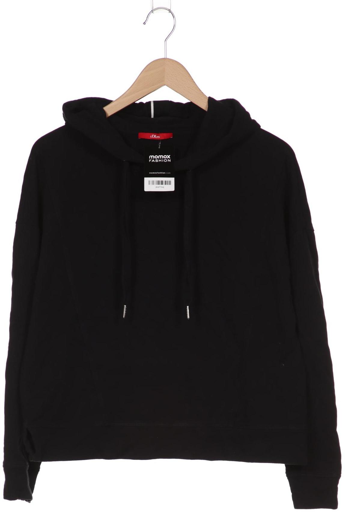 

s.Oliver Damen Kapuzenpullover, schwarz, Gr. 38