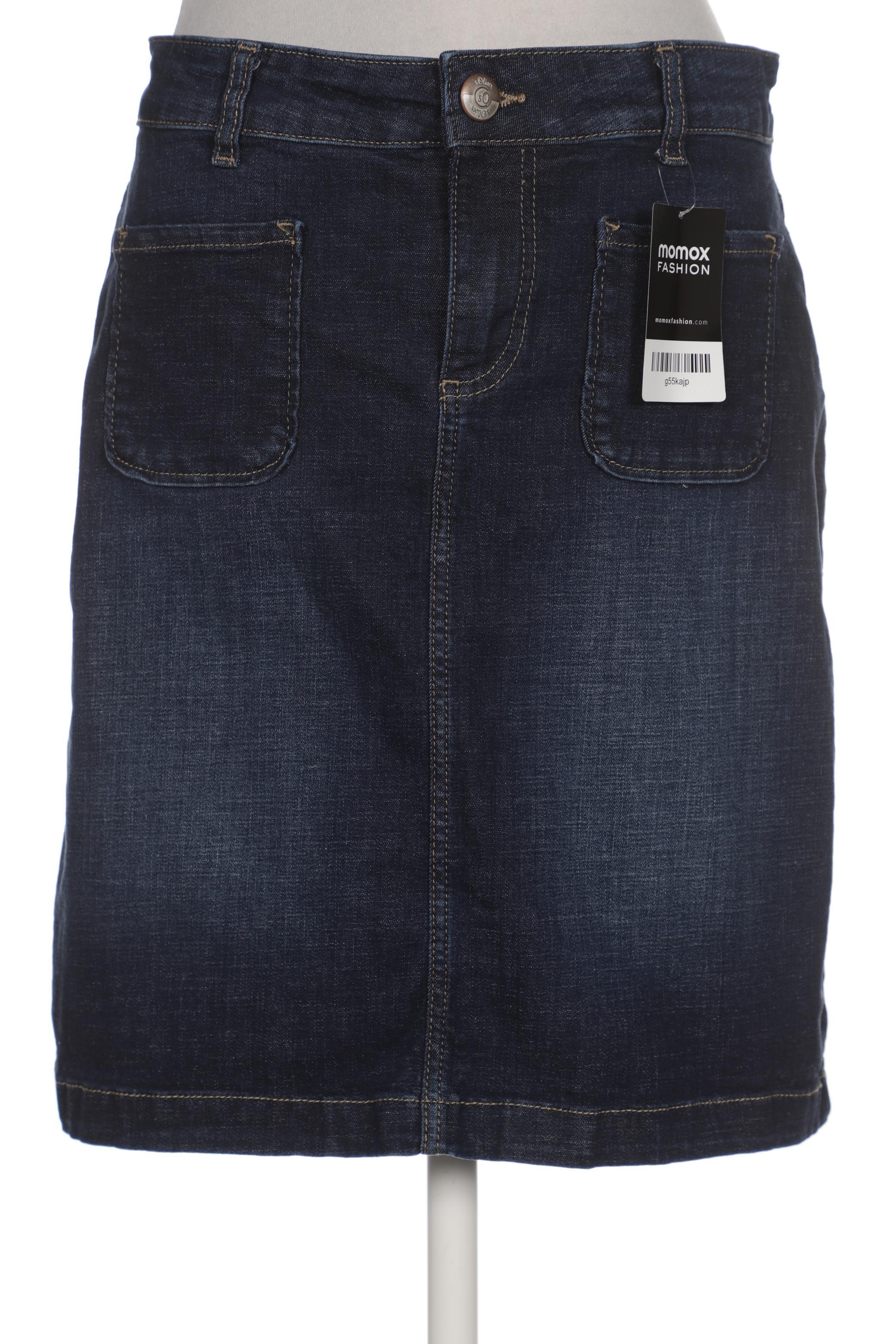 

s.Oliver Damen Rock, marineblau, Gr. 36