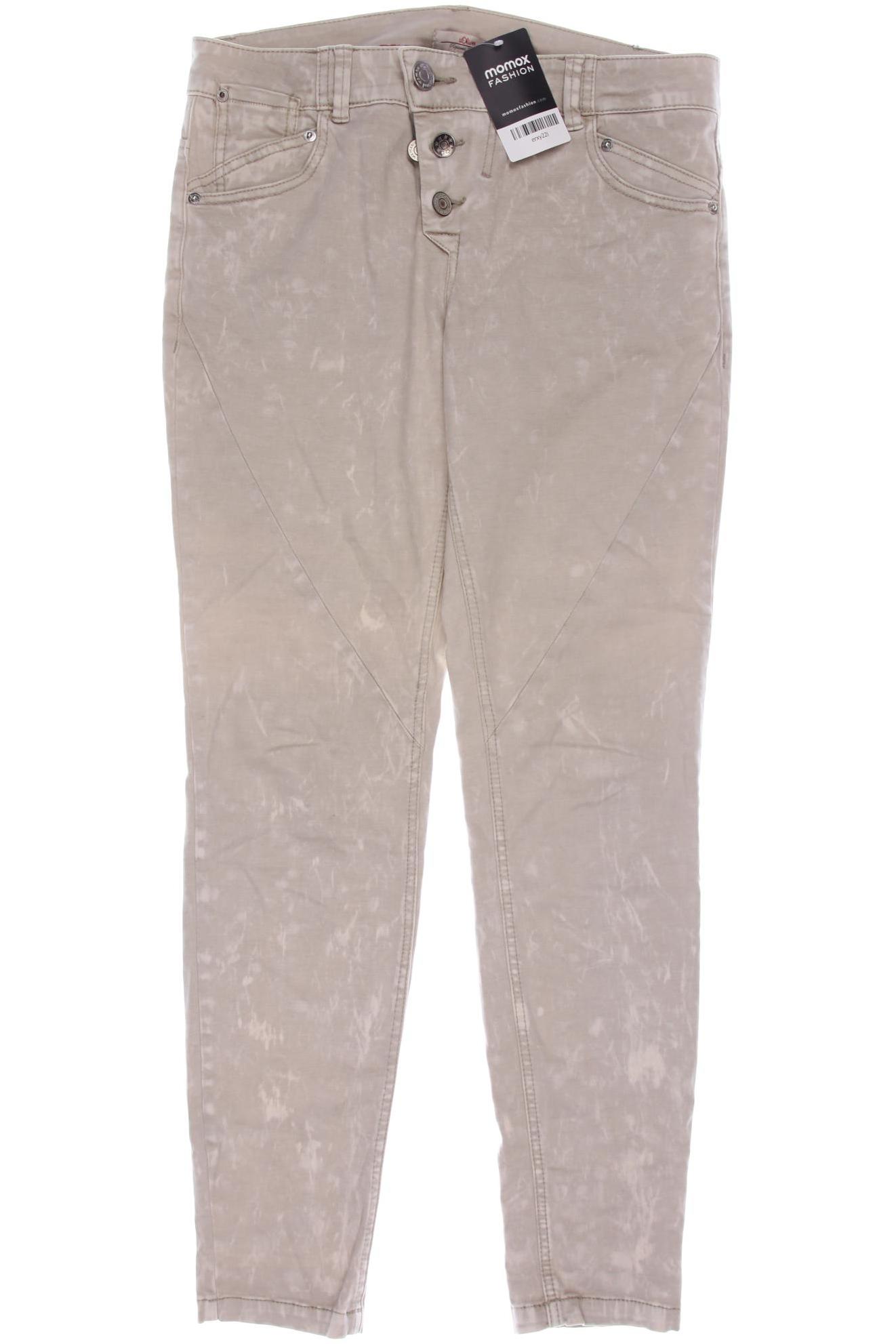 

s.Oliver Damen Jeans, beige