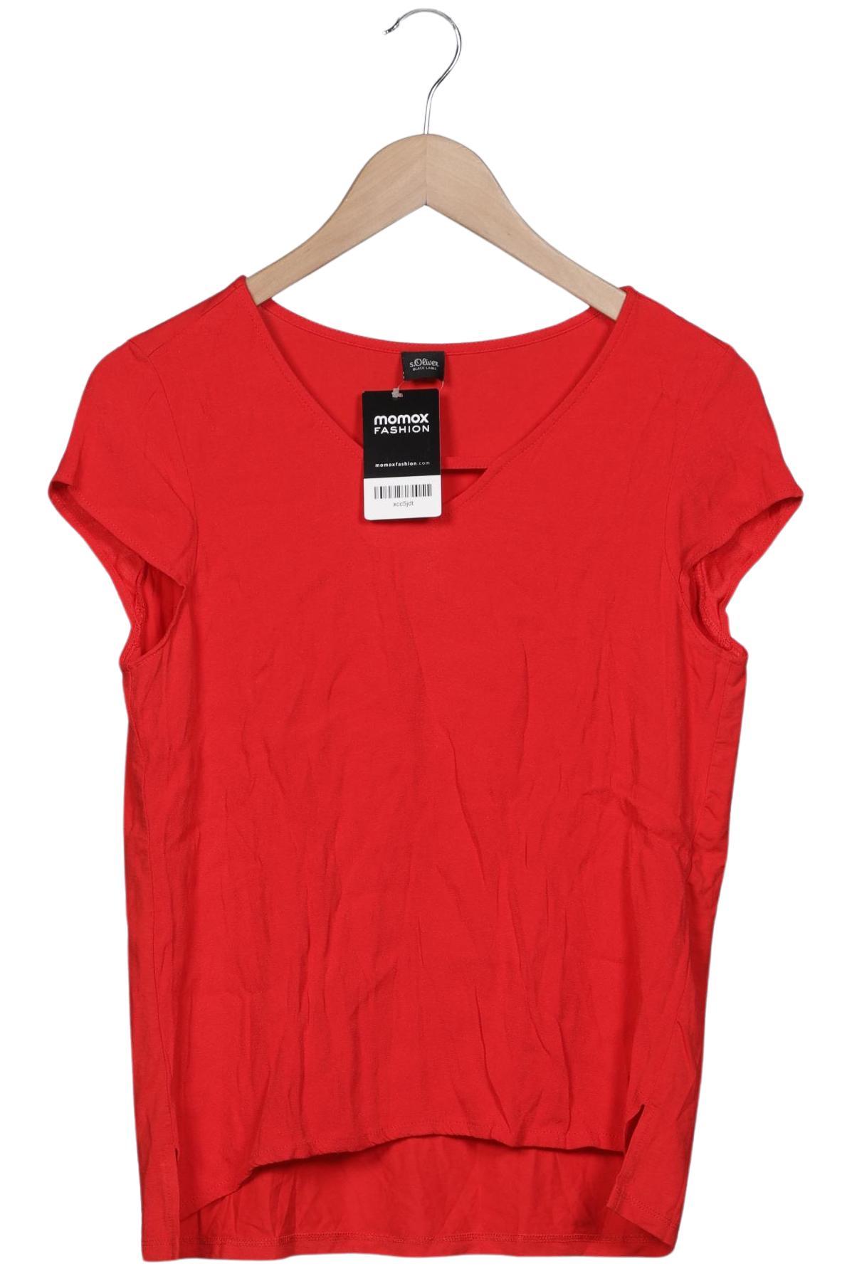 

s.Oliver Damen T-Shirt, rot, Gr. 38