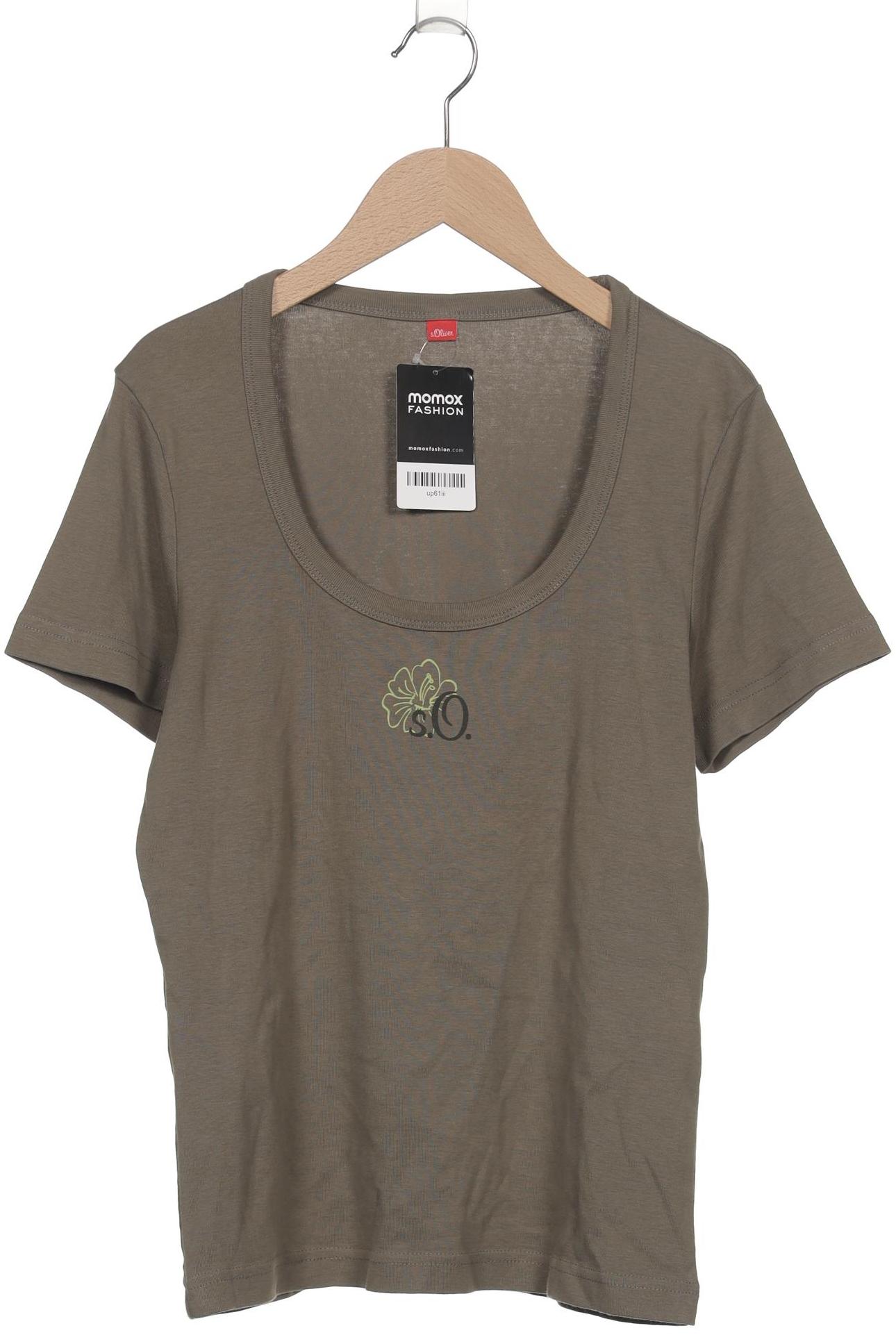 

s.Oliver Damen T-Shirt, grün, Gr. 42