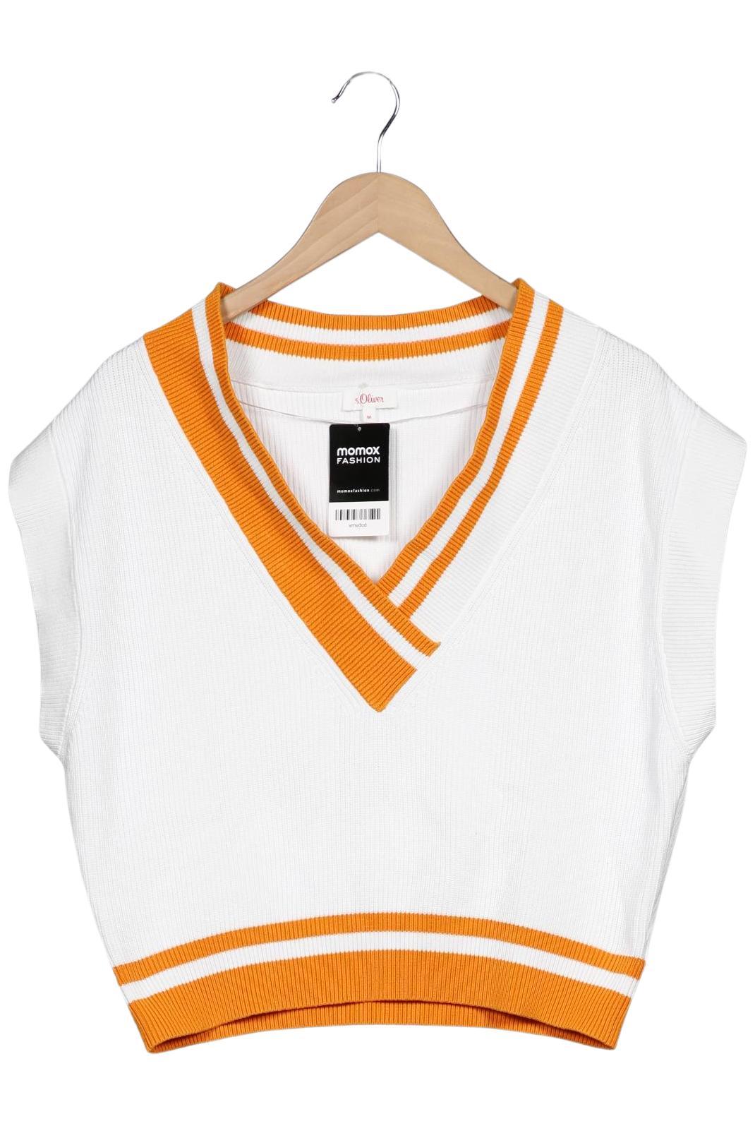 

s.Oliver Damen Pullover, weiß, Gr. 38