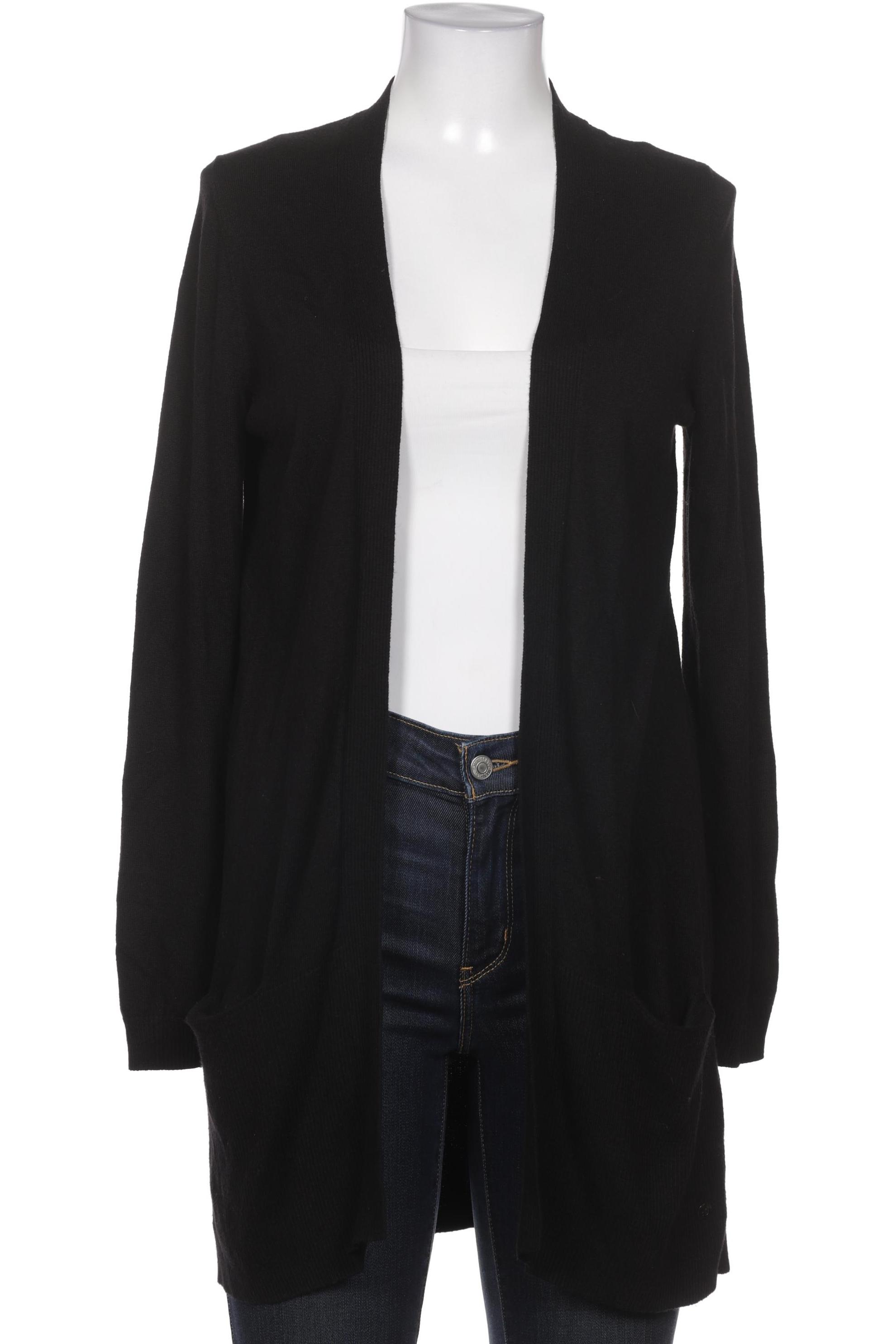 

s.Oliver Damen Strickjacke, schwarz, Gr. 38