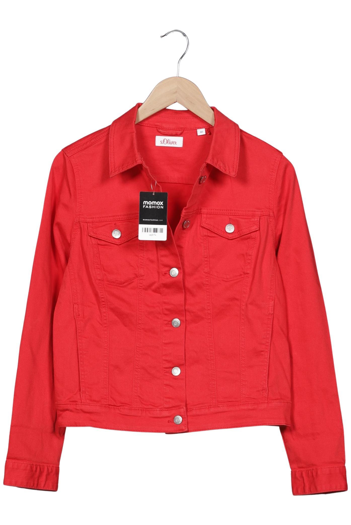 

s.Oliver Damen Jacke, rot, Gr. 40