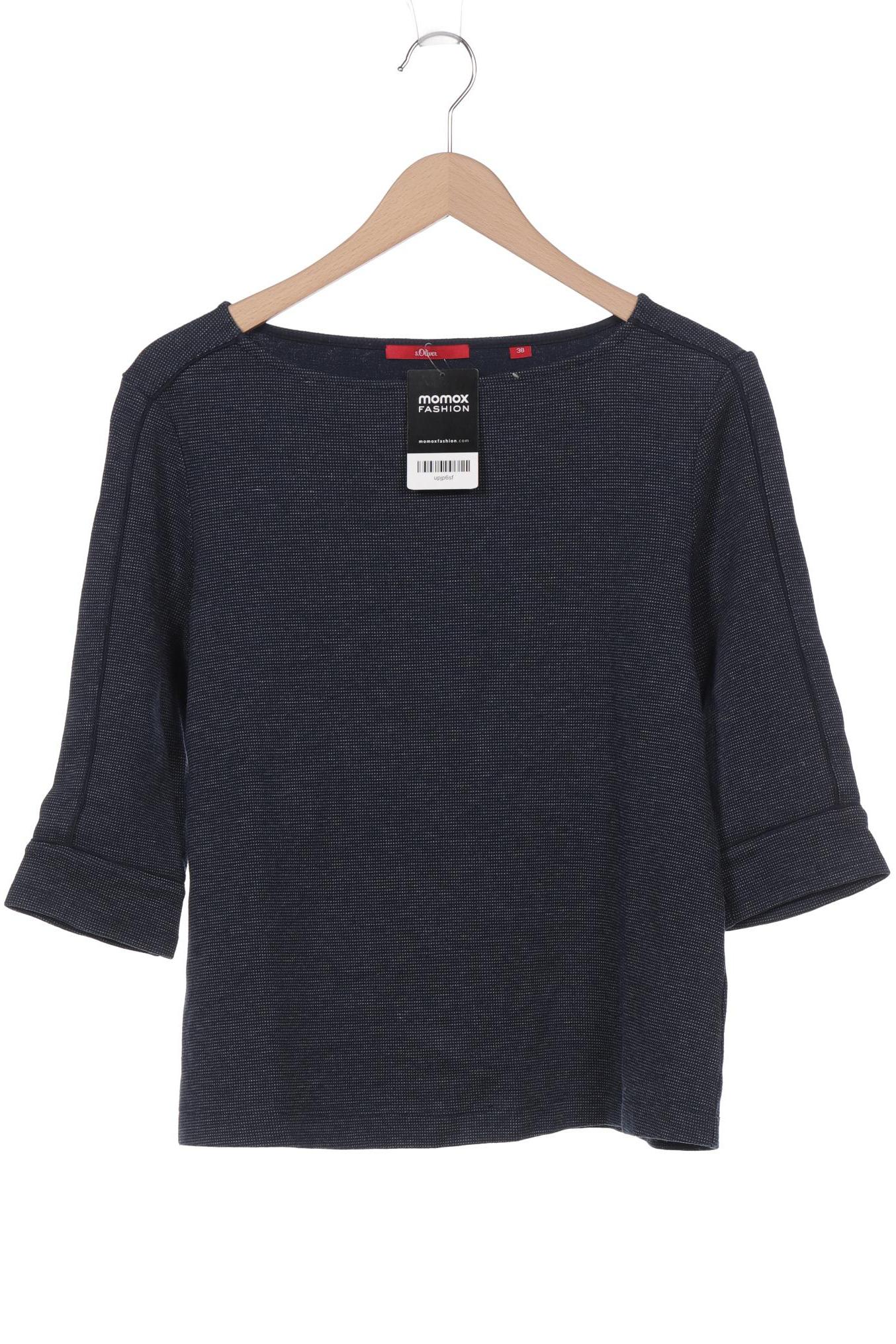 

s.Oliver Damen Sweatshirt, marineblau