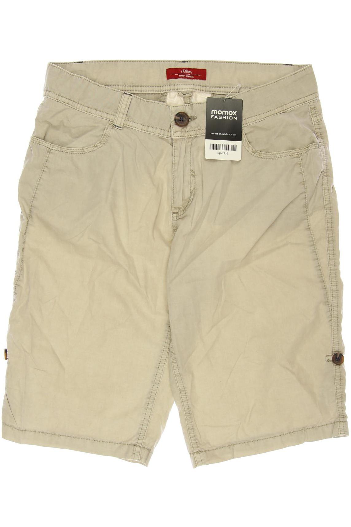 

s.Oliver Damen Shorts, beige, Gr. 42