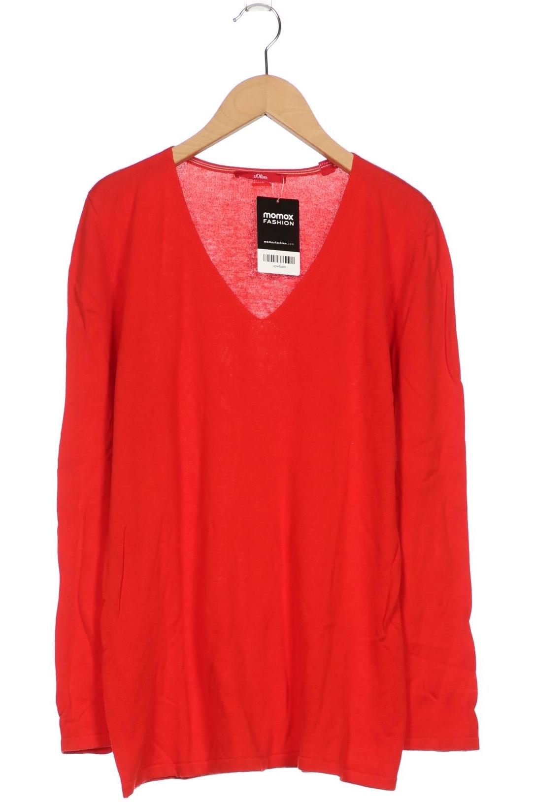 

s.Oliver Damen Pullover, rot, Gr. 42