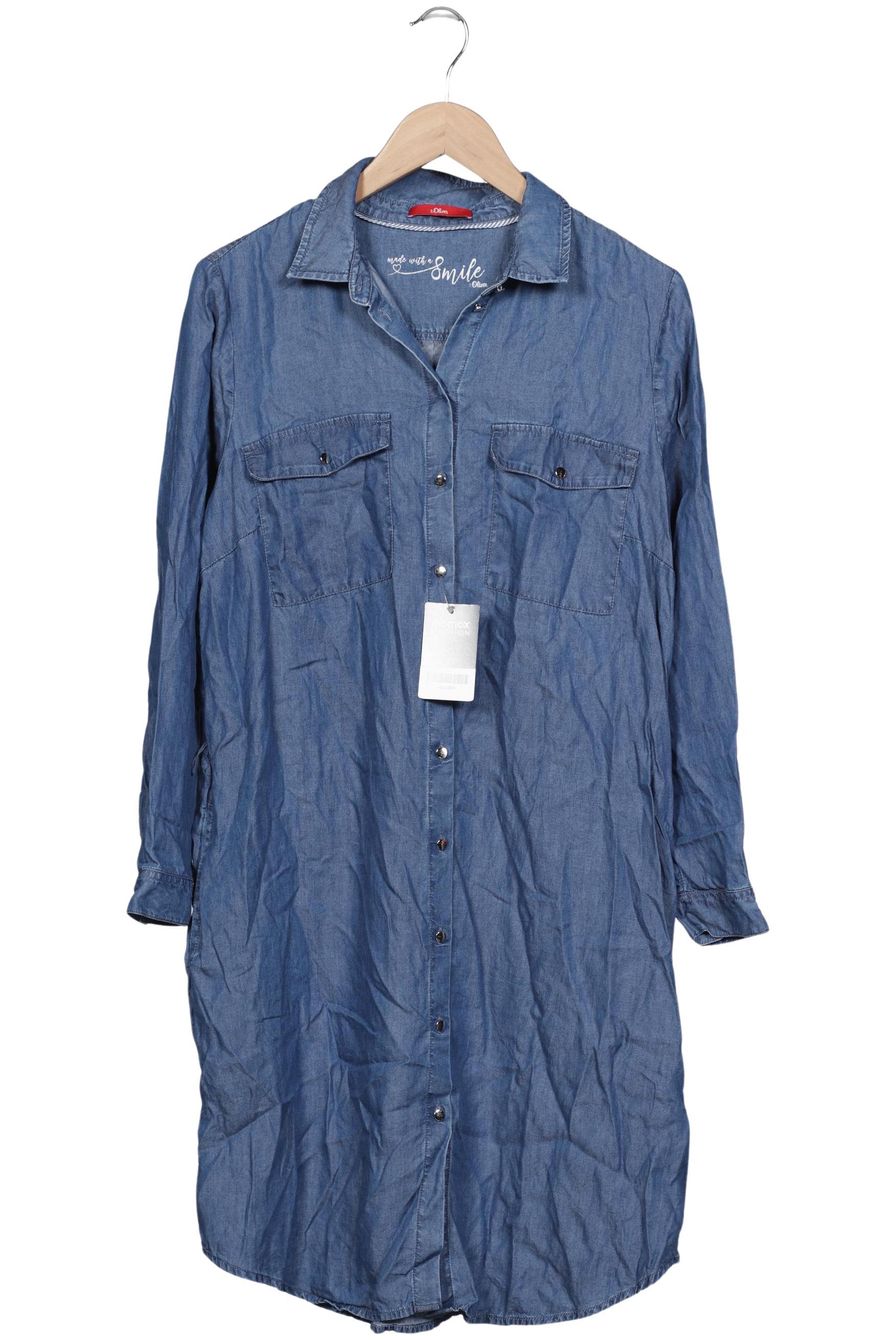 

s.Oliver Damen Kleid, blau, Gr. 42