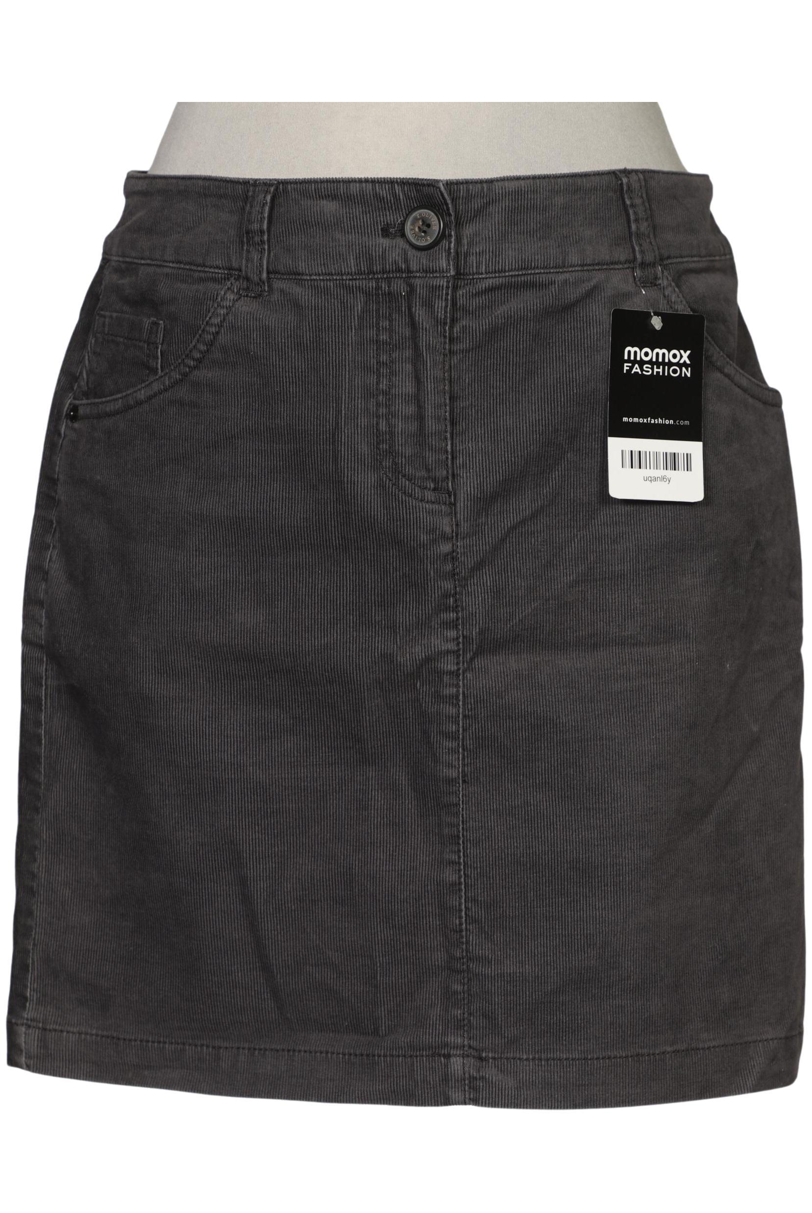 

s.Oliver Damen Rock, grau, Gr. 34