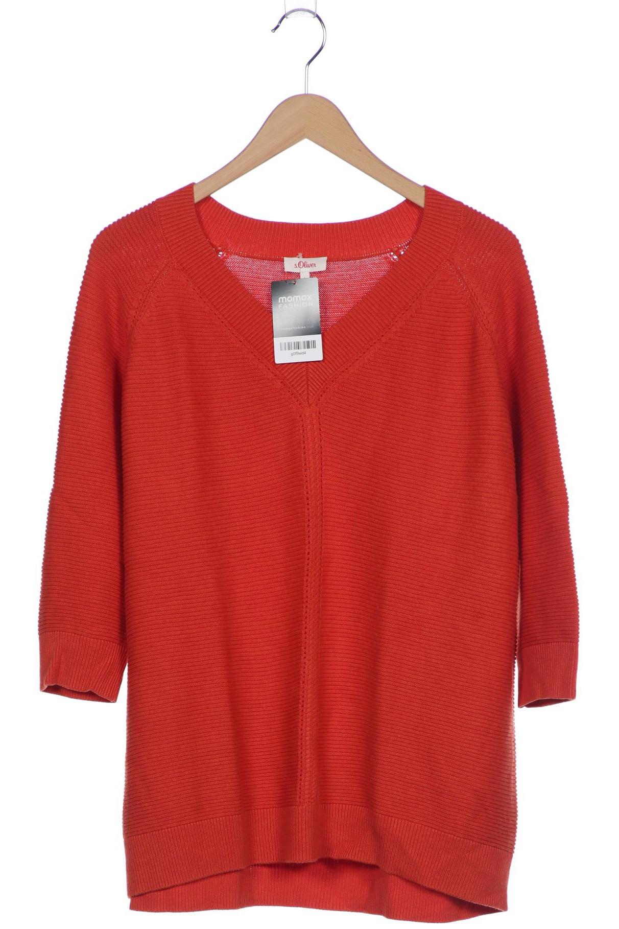 

s.Oliver Damen Pullover, rot, Gr. 42