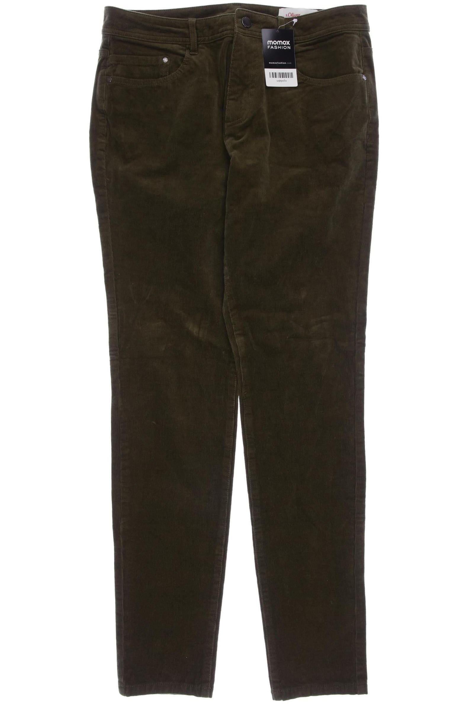 

s.Oliver Damen Stoffhose, grün, Gr. 40