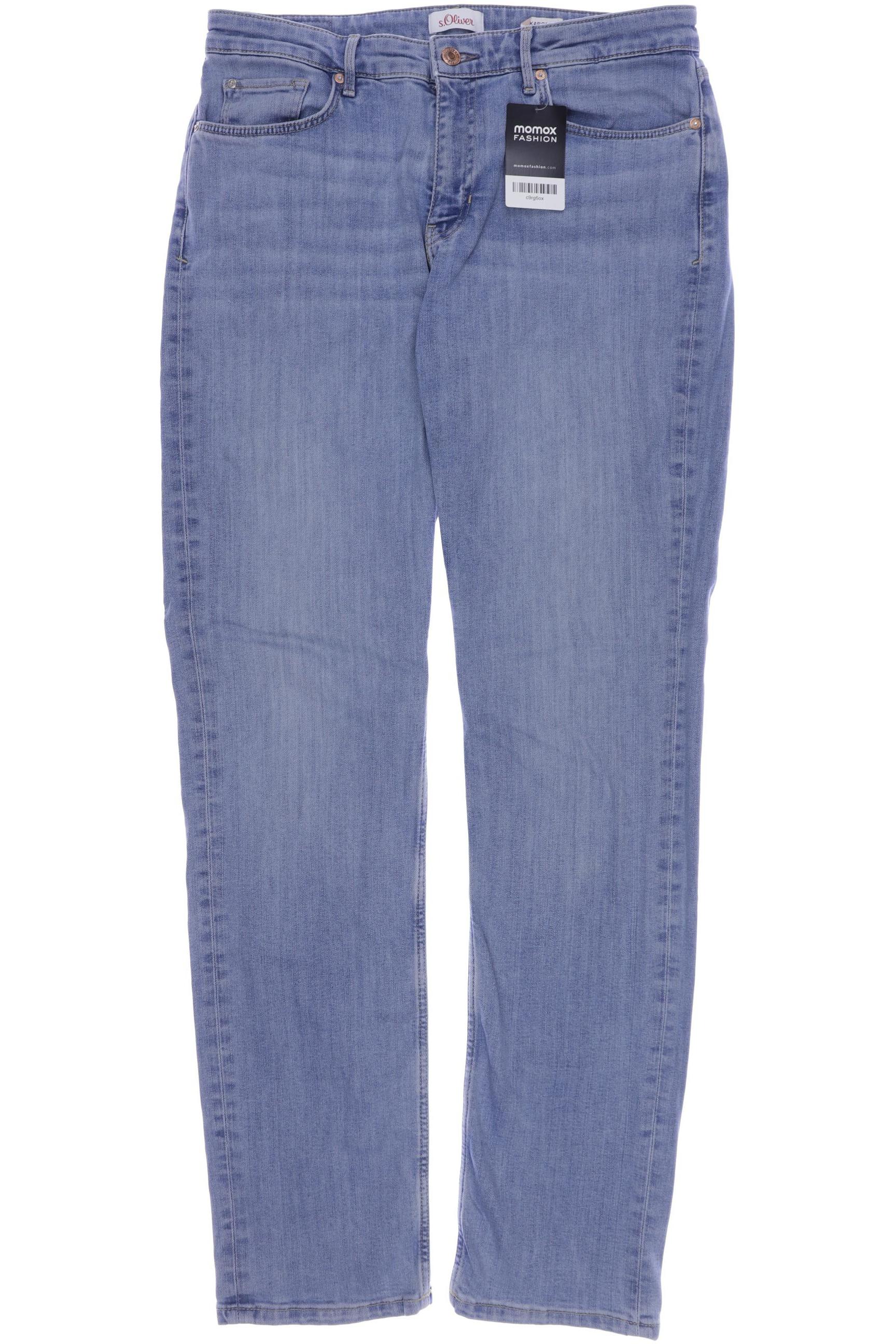 

s.Oliver Damen Jeans, blau
