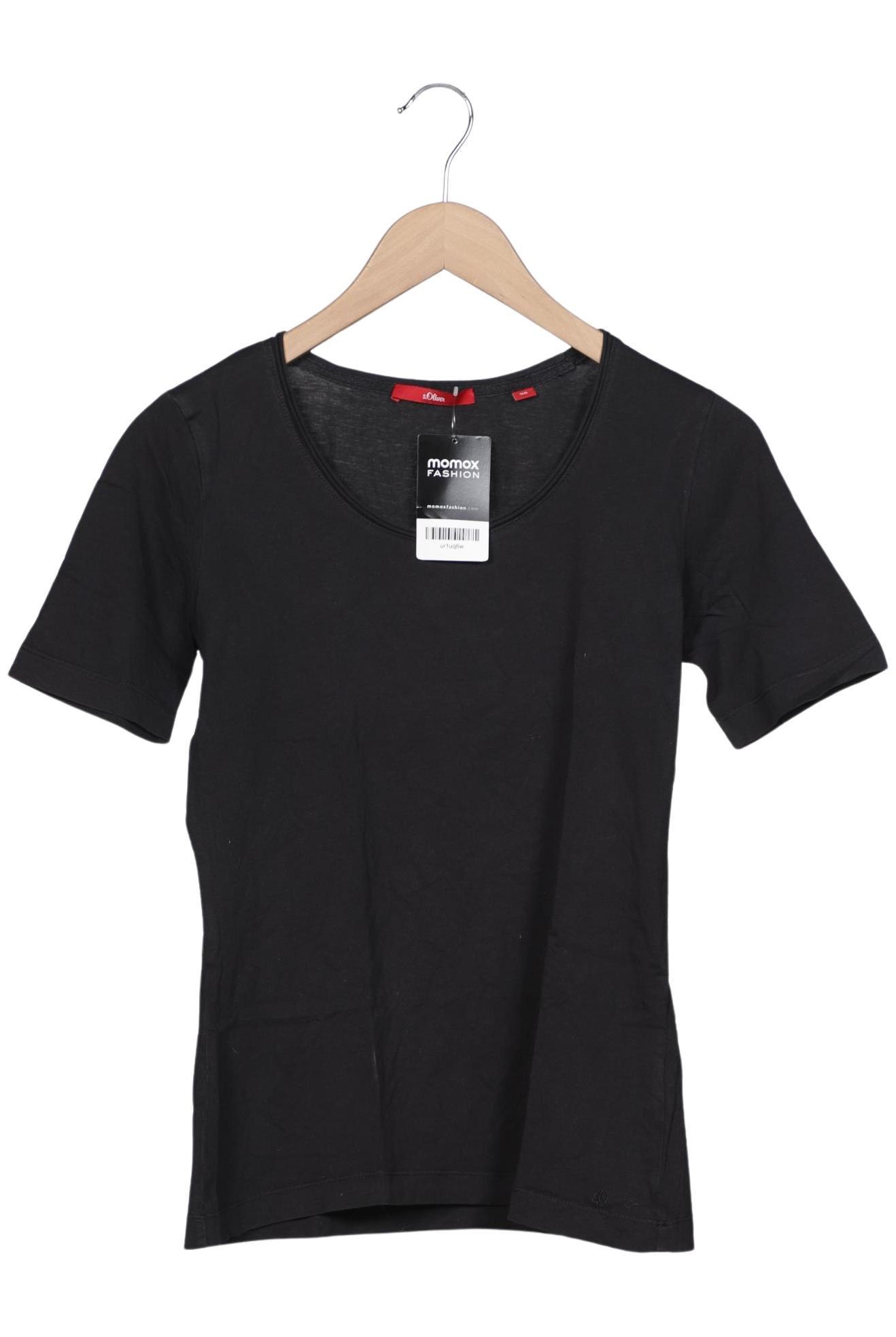 

s.Oliver Damen T-Shirt, schwarz, Gr. 36