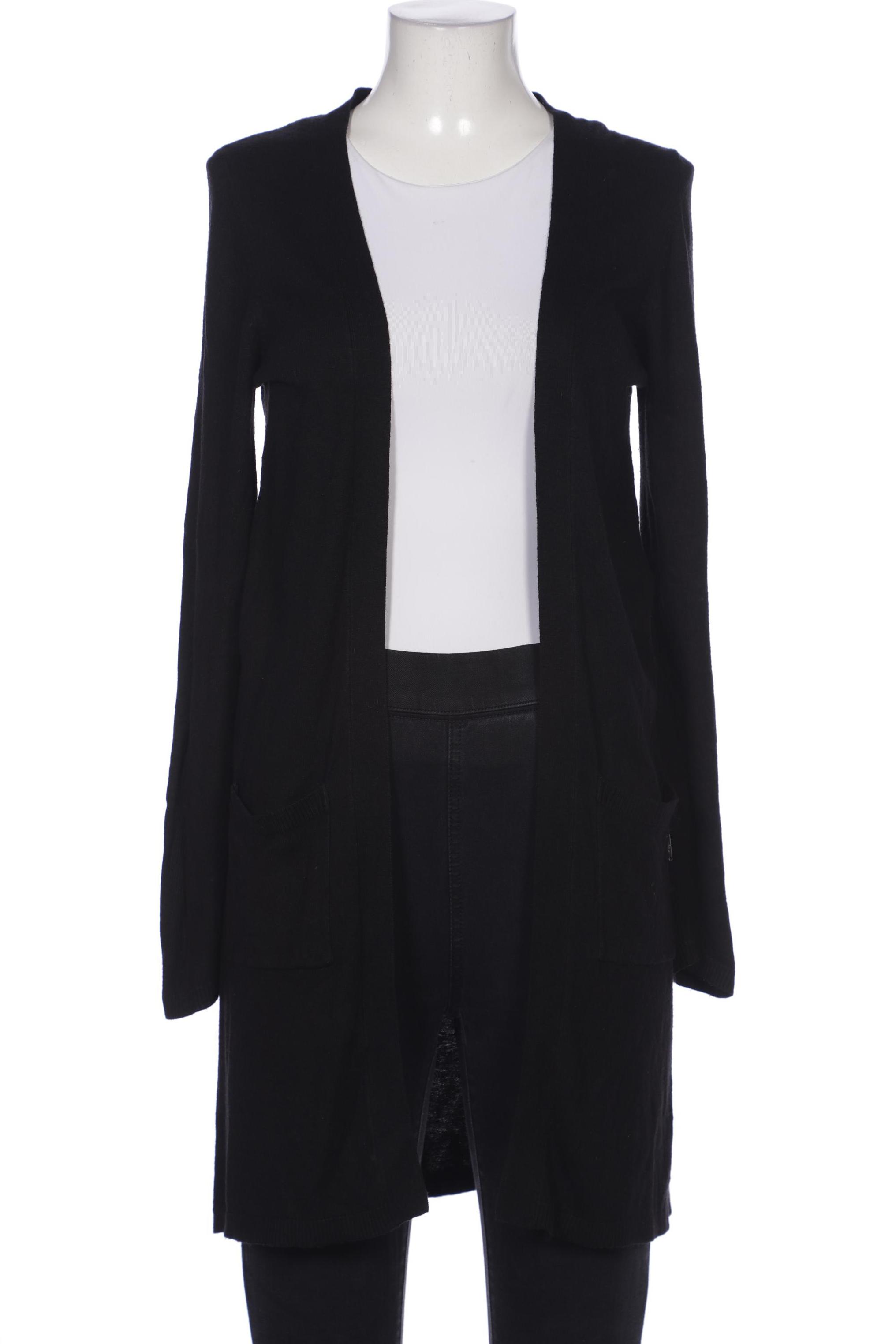 

s.Oliver Damen Strickjacke, schwarz, Gr. 38