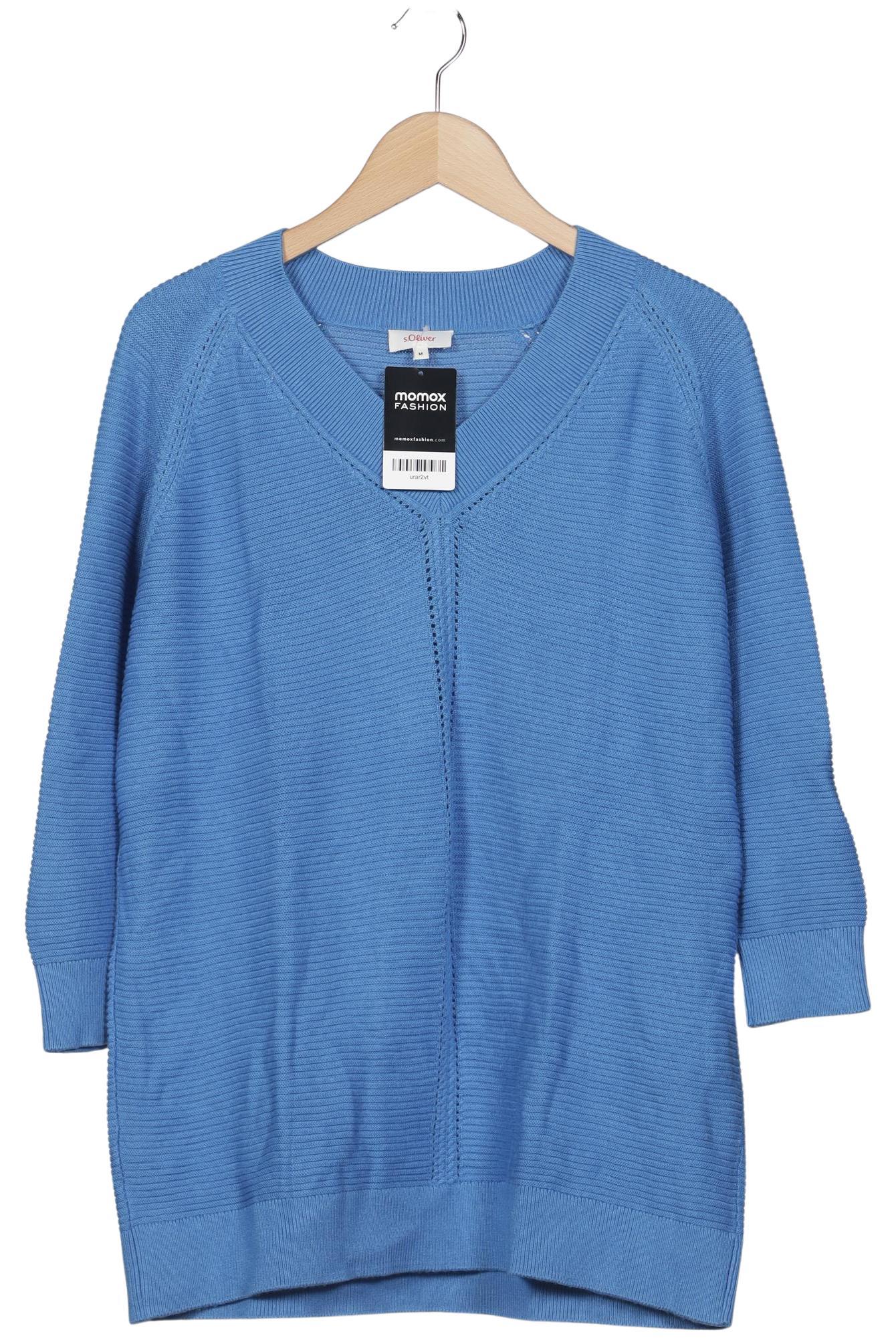 

s.Oliver Damen Pullover, blau, Gr. 38