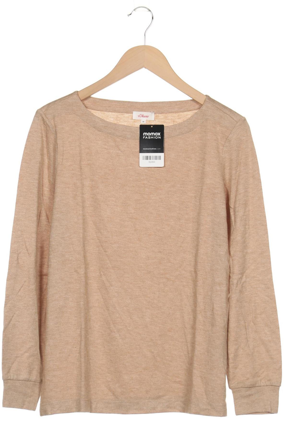 

s.Oliver Damen Pullover, beige, Gr. 38