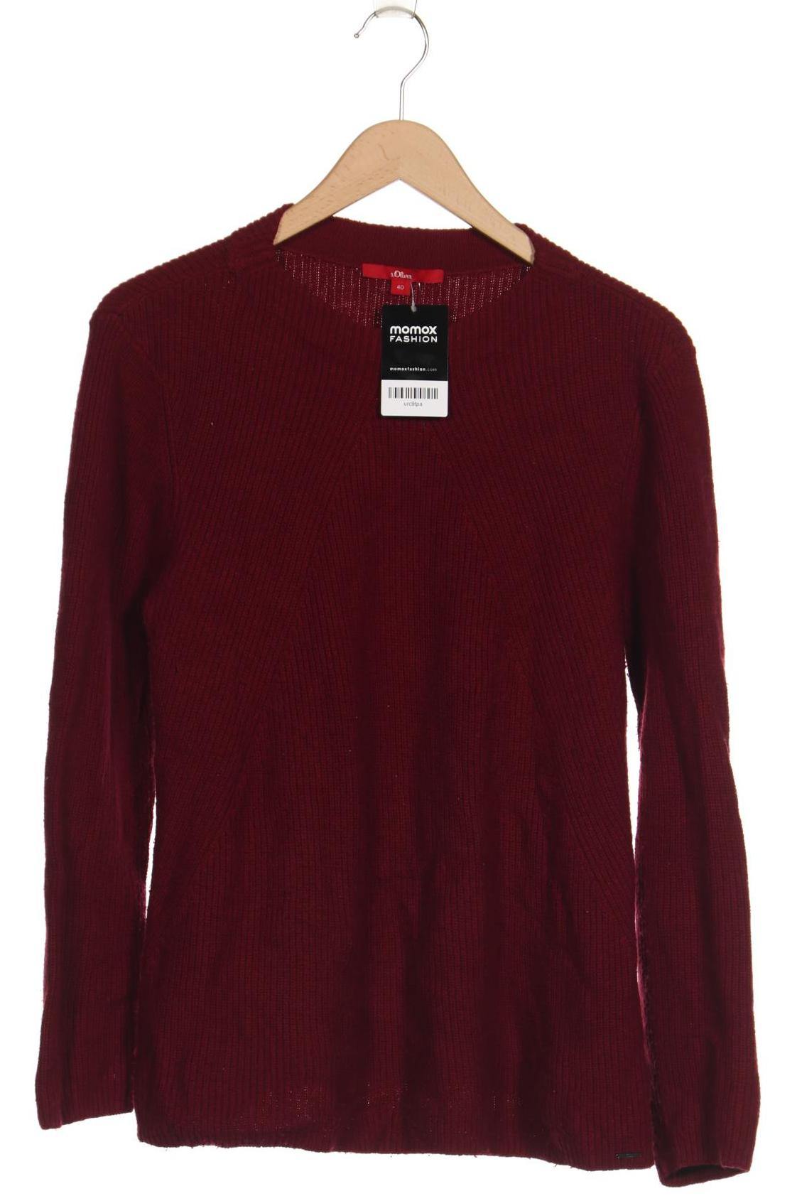 

s.Oliver Damen Pullover, bordeaux, Gr. 40