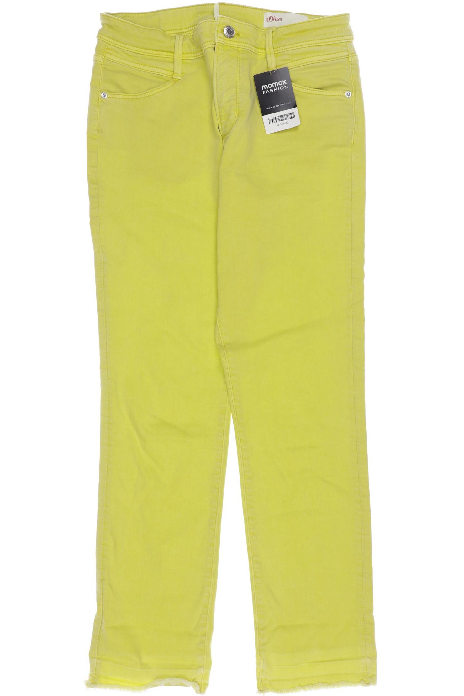 

s.Oliver Damen Jeans, gelb, Gr. 38