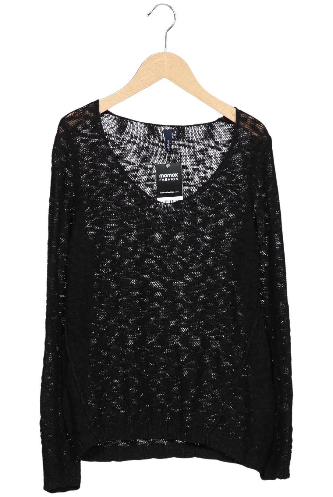 

s.Oliver Damen Pullover, schwarz, Gr. 36