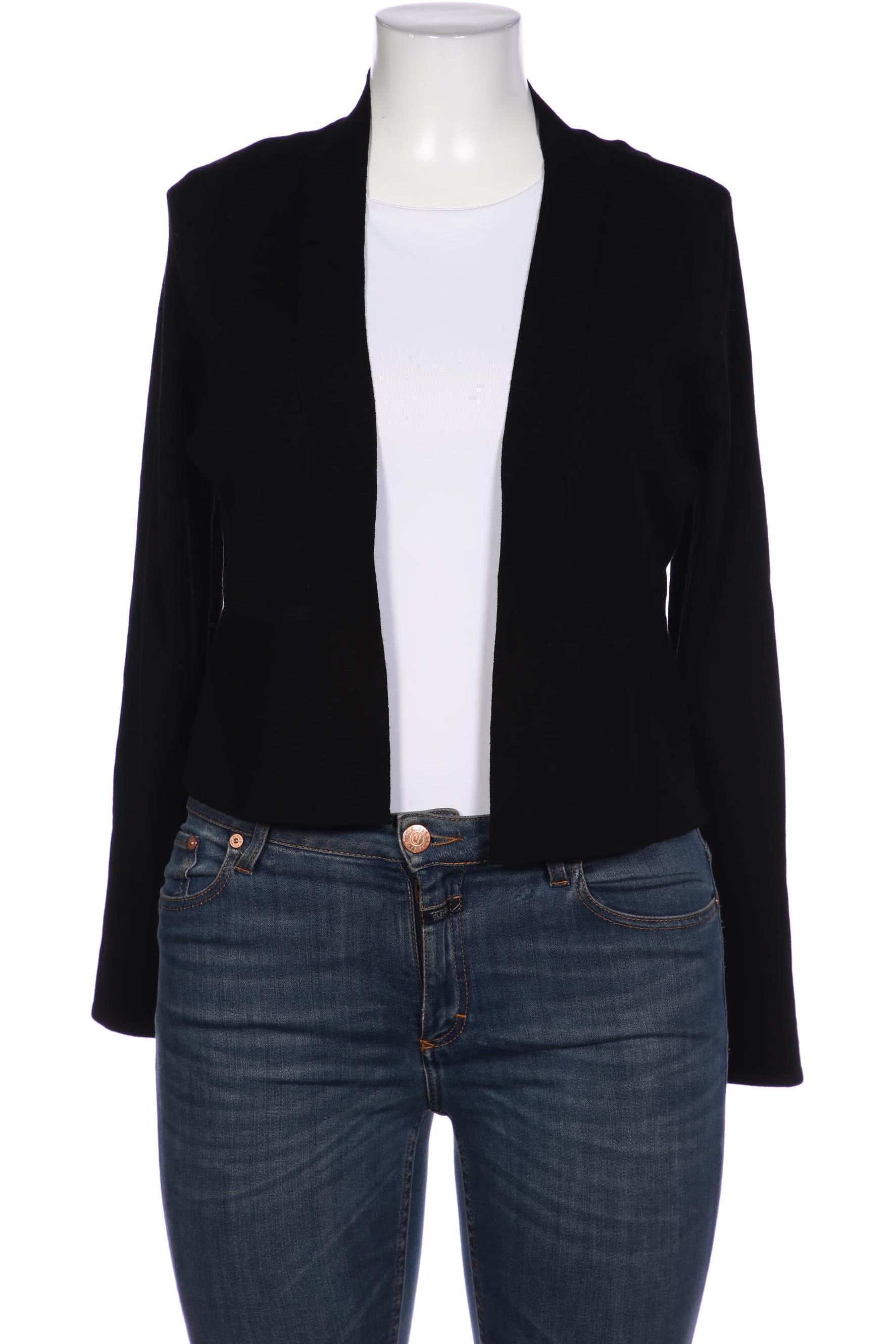 

s.Oliver Damen Strickjacke, schwarz, Gr. 42