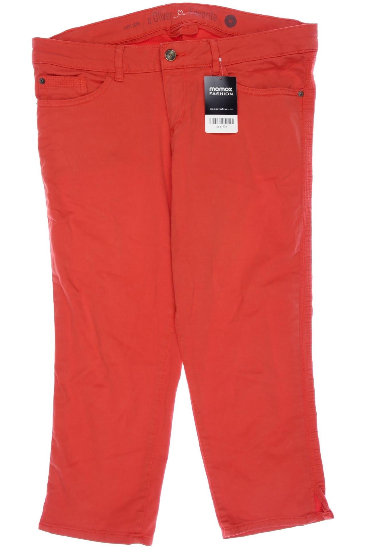 

s.Oliver Damen Jeans, rot, Gr. 40