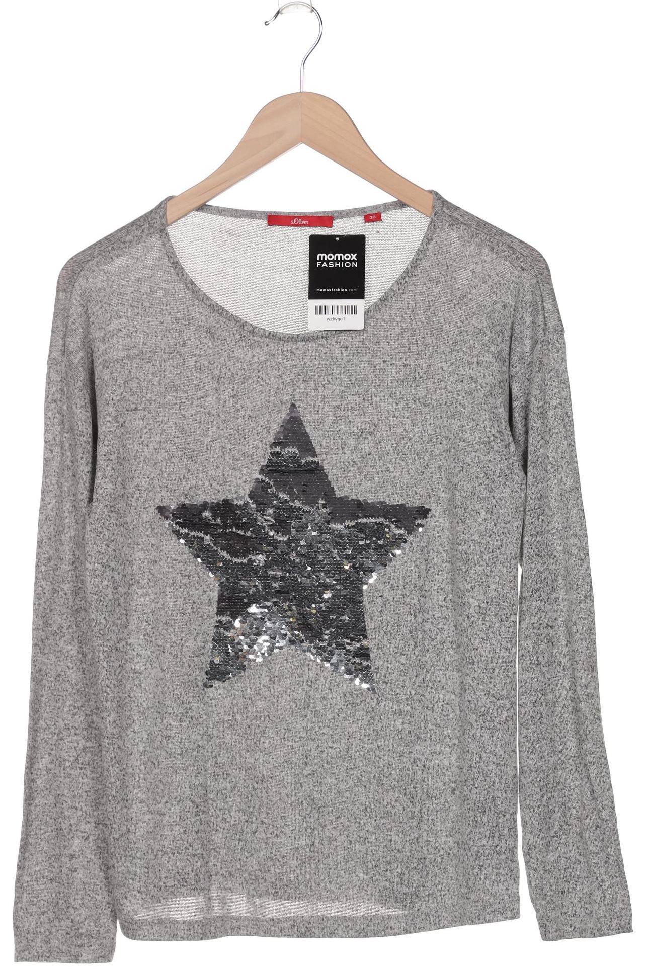 

s.Oliver Damen Pullover, grau, Gr. 38