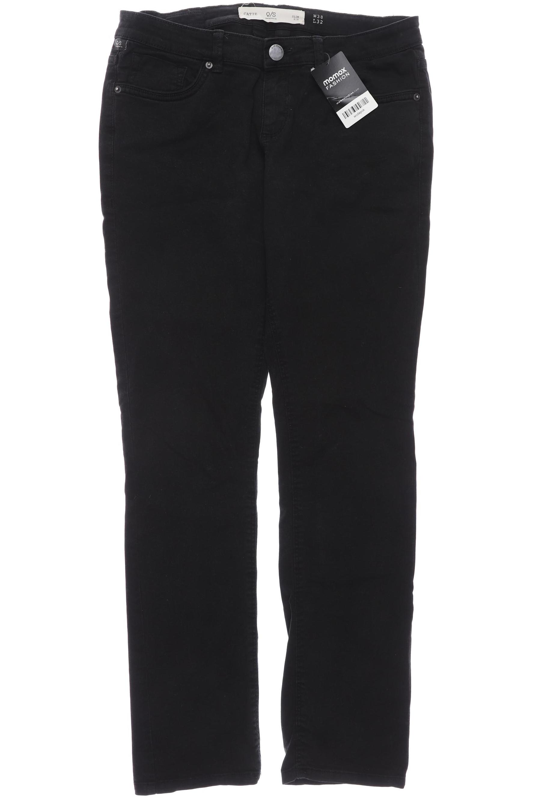 

s.Oliver Damen Jeans, schwarz