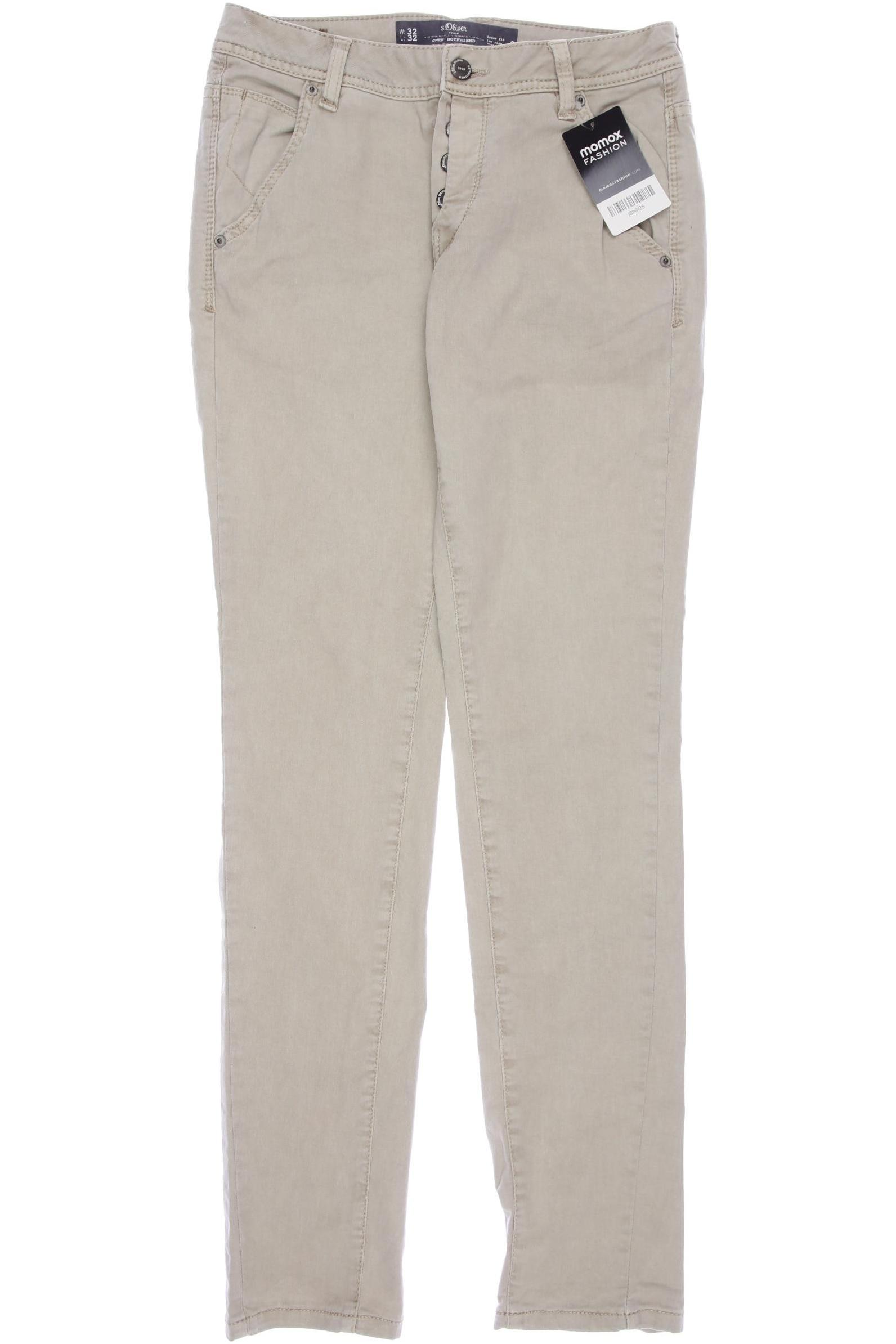 

s.Oliver Damen Jeans, beige, Gr. 32