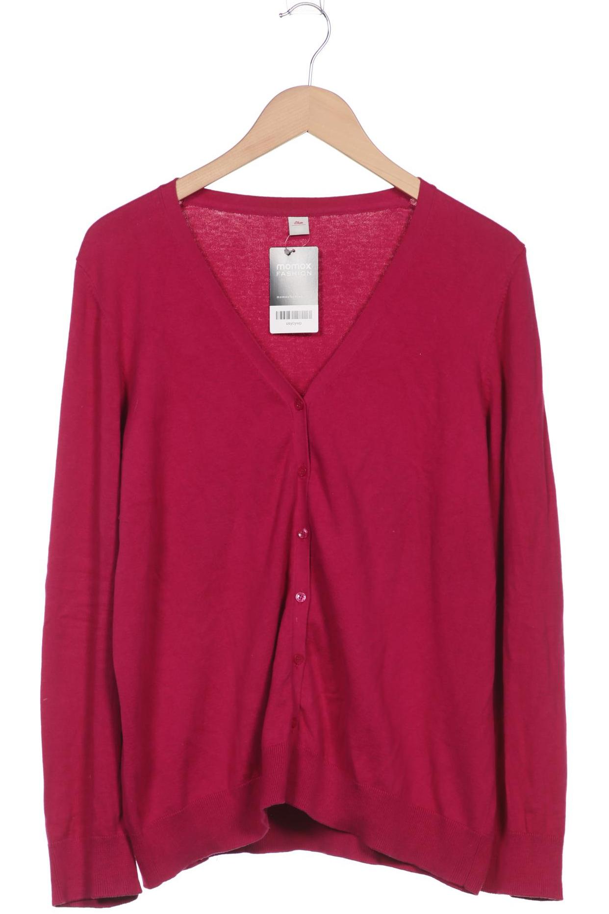 

s.Oliver Damen Strickjacke, pink, Gr. 46