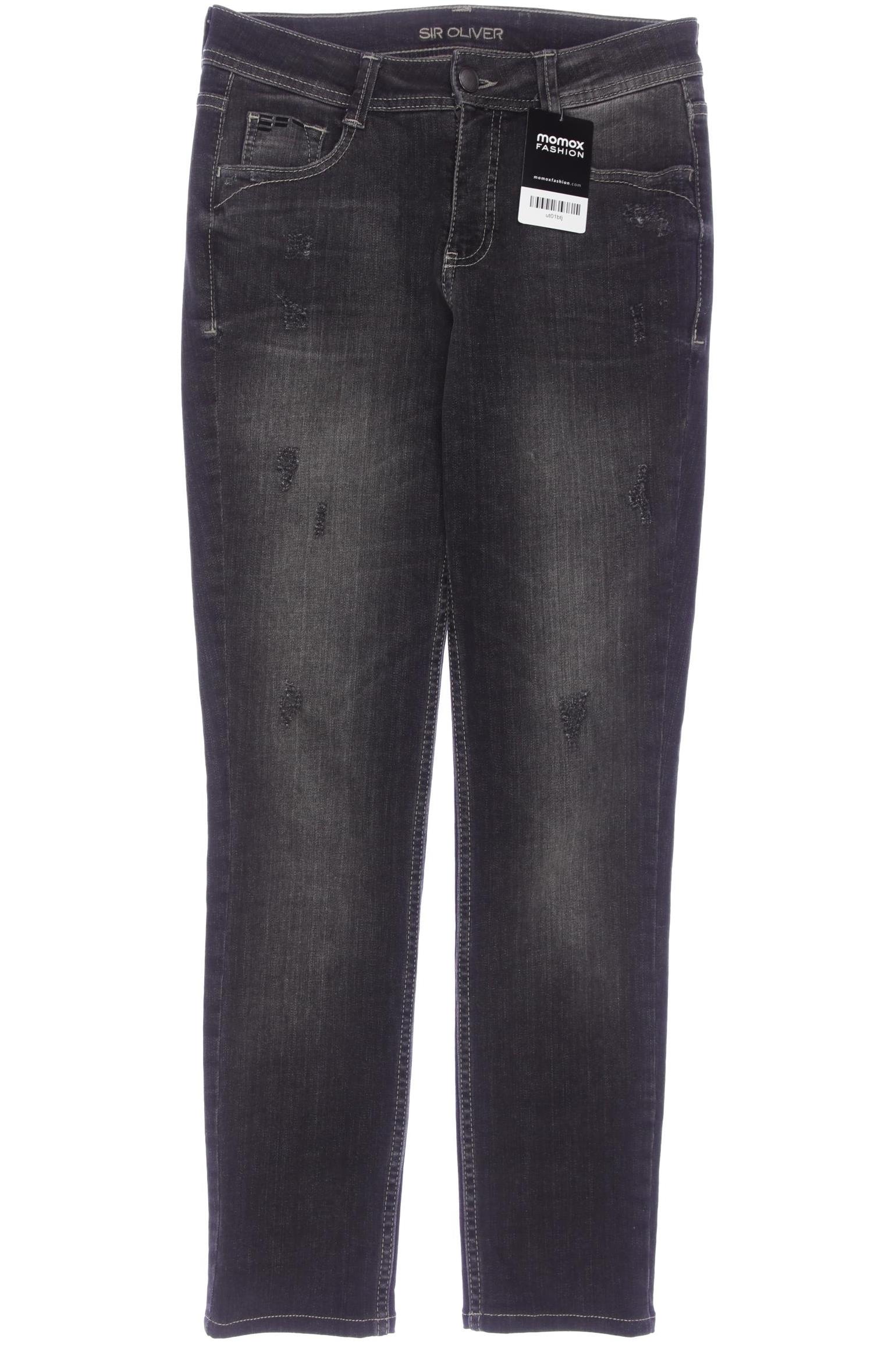 

s.Oliver Damen Jeans, grau, Gr. 28