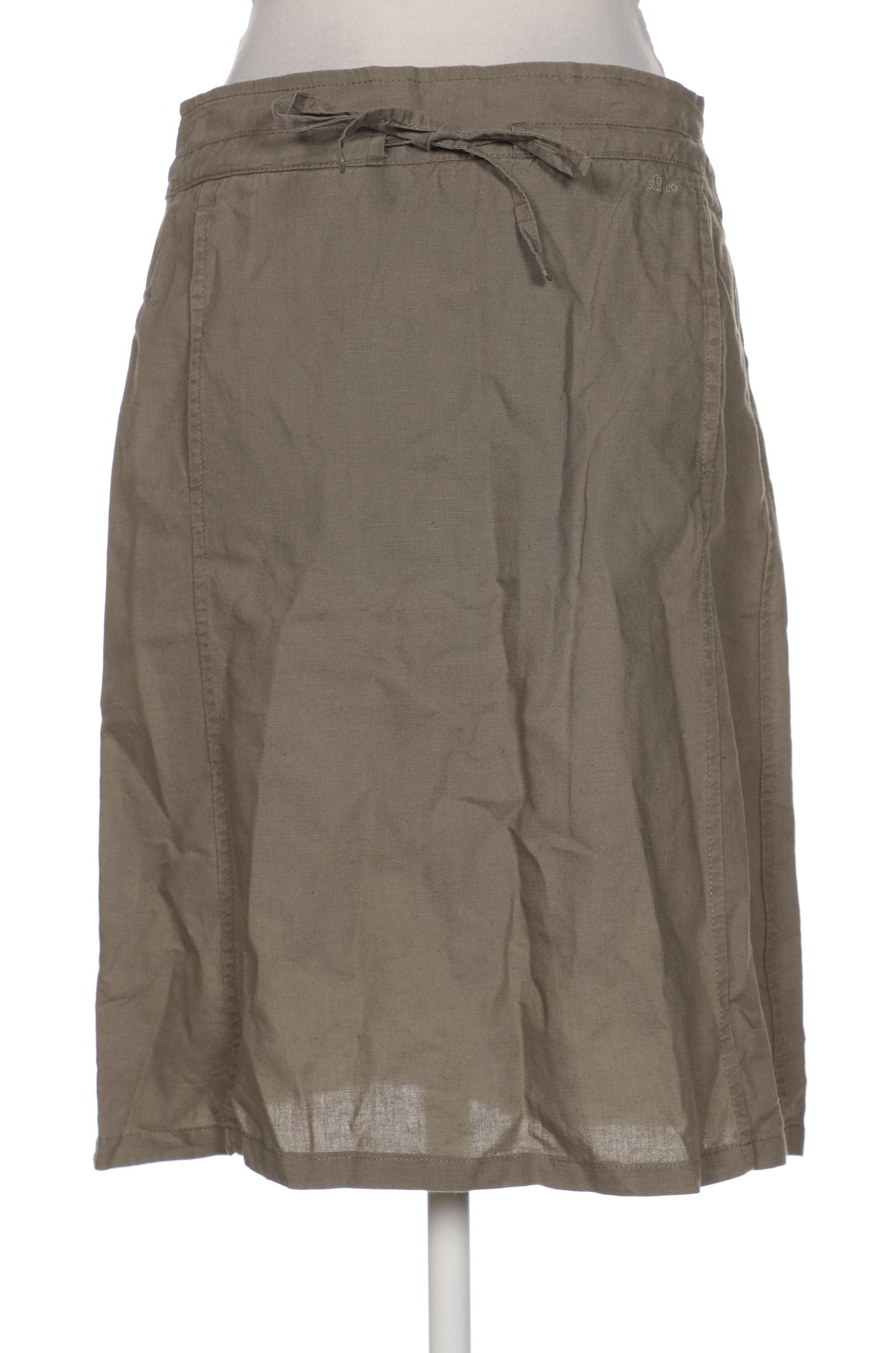 

s.Oliver Damen Rock, grün, Gr. 36