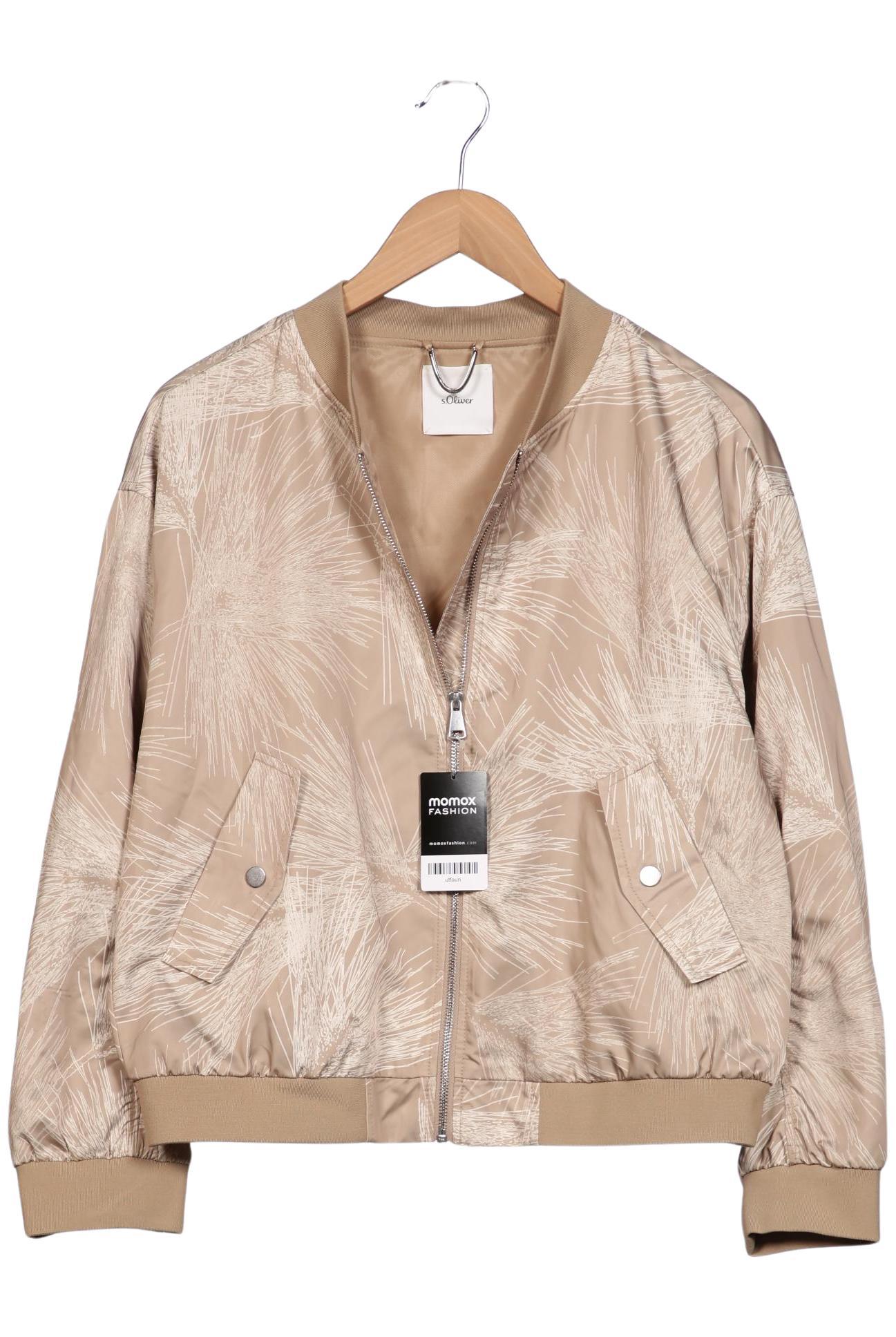 

s.Oliver Damen Jacke, beige, Gr. 40