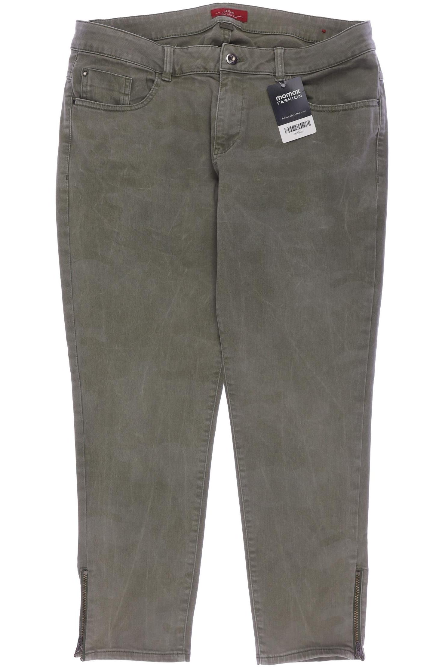 

s.Oliver Damen Jeans, grün, Gr. 44