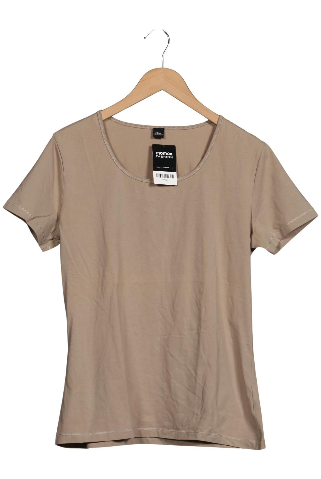 Thumbnail - s.Oliver Damen T-Shirt, beige, Gr. 46