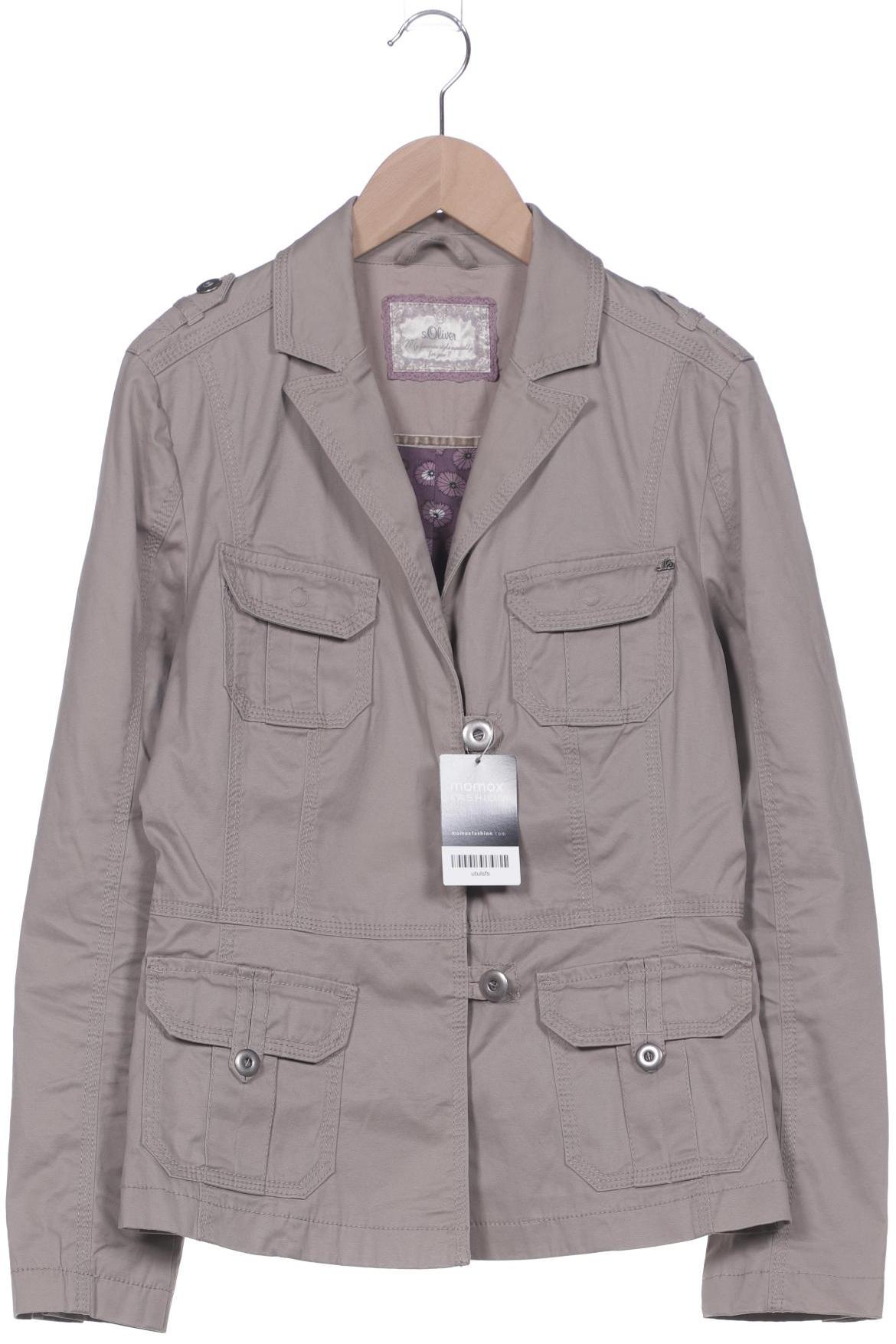 

s.Oliver Damen Jacke, grau, Gr. 38