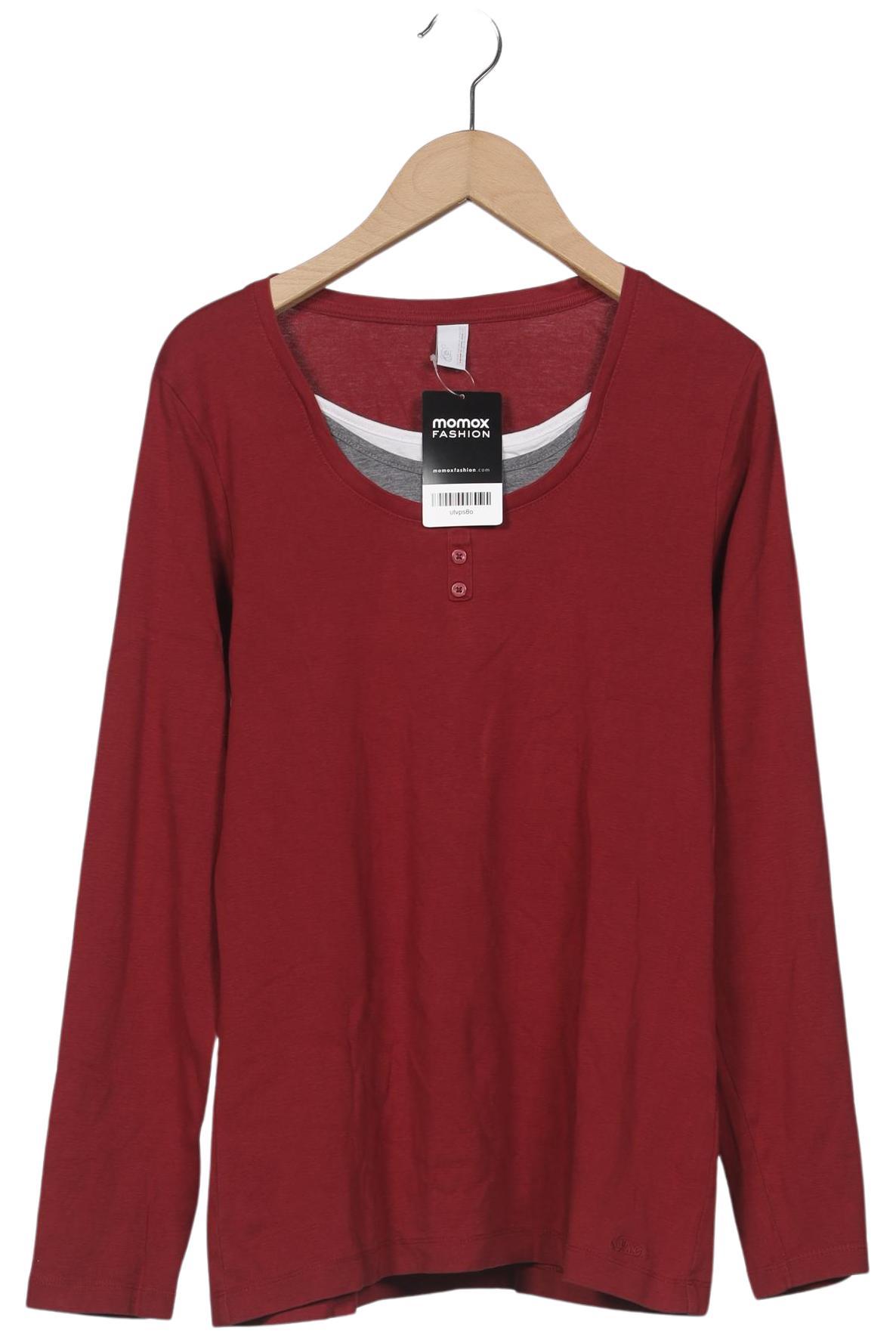 

s.Oliver Damen Langarmshirt, rot, Gr. 42