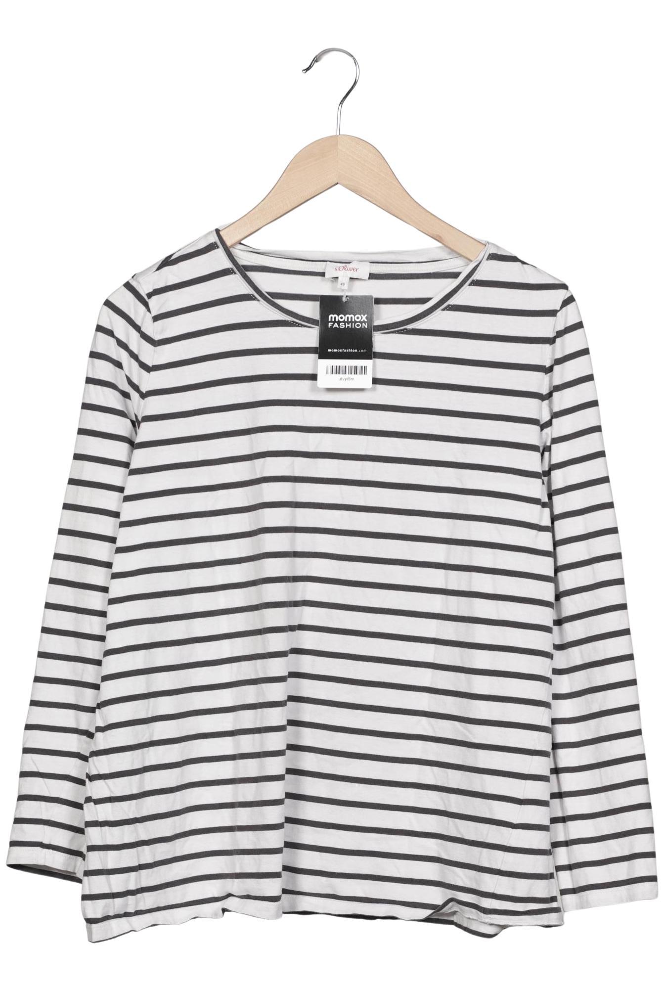 

s.Oliver Damen Langarmshirt, mehrfarbig, Gr. 46