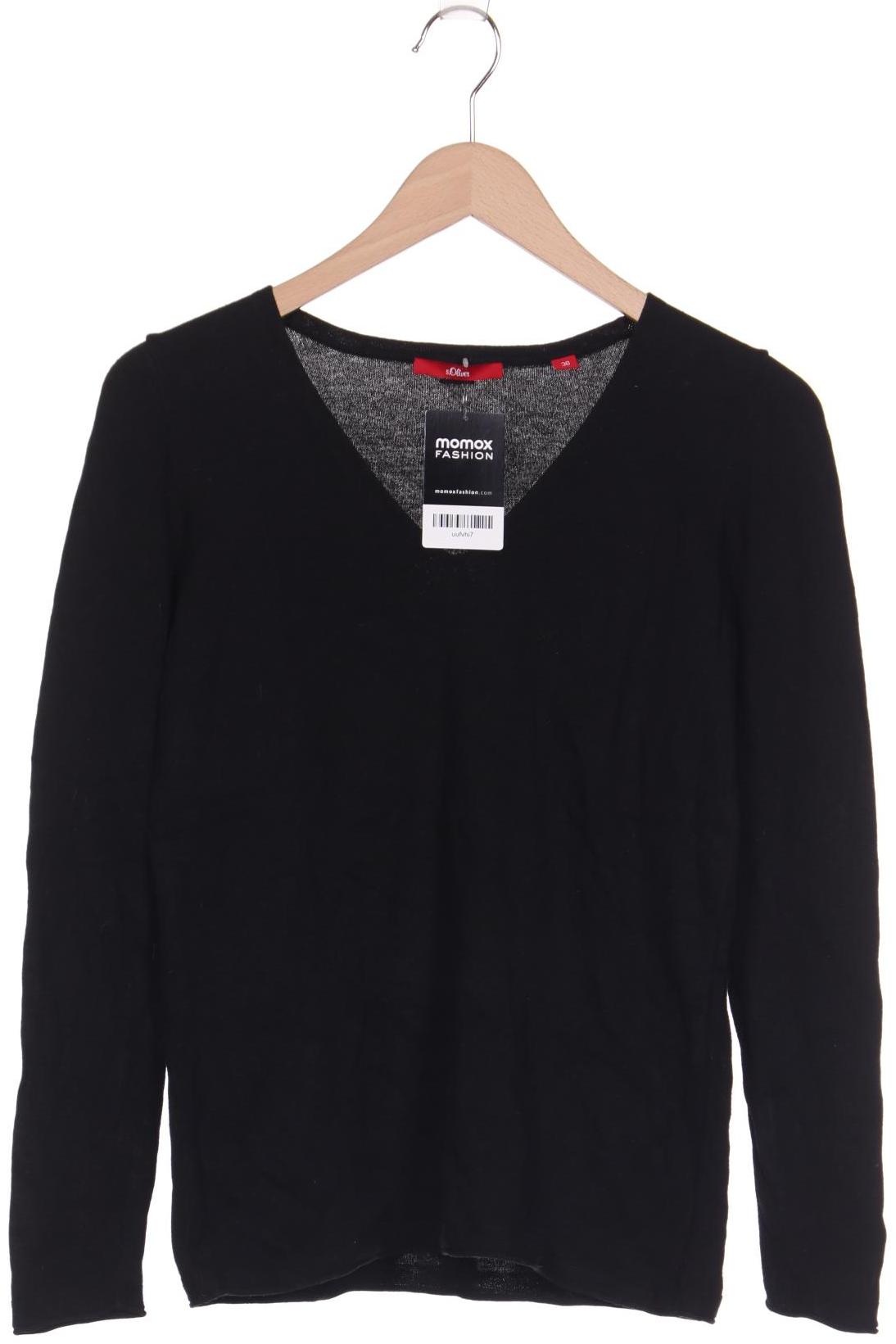 

s.Oliver Damen Pullover, schwarz